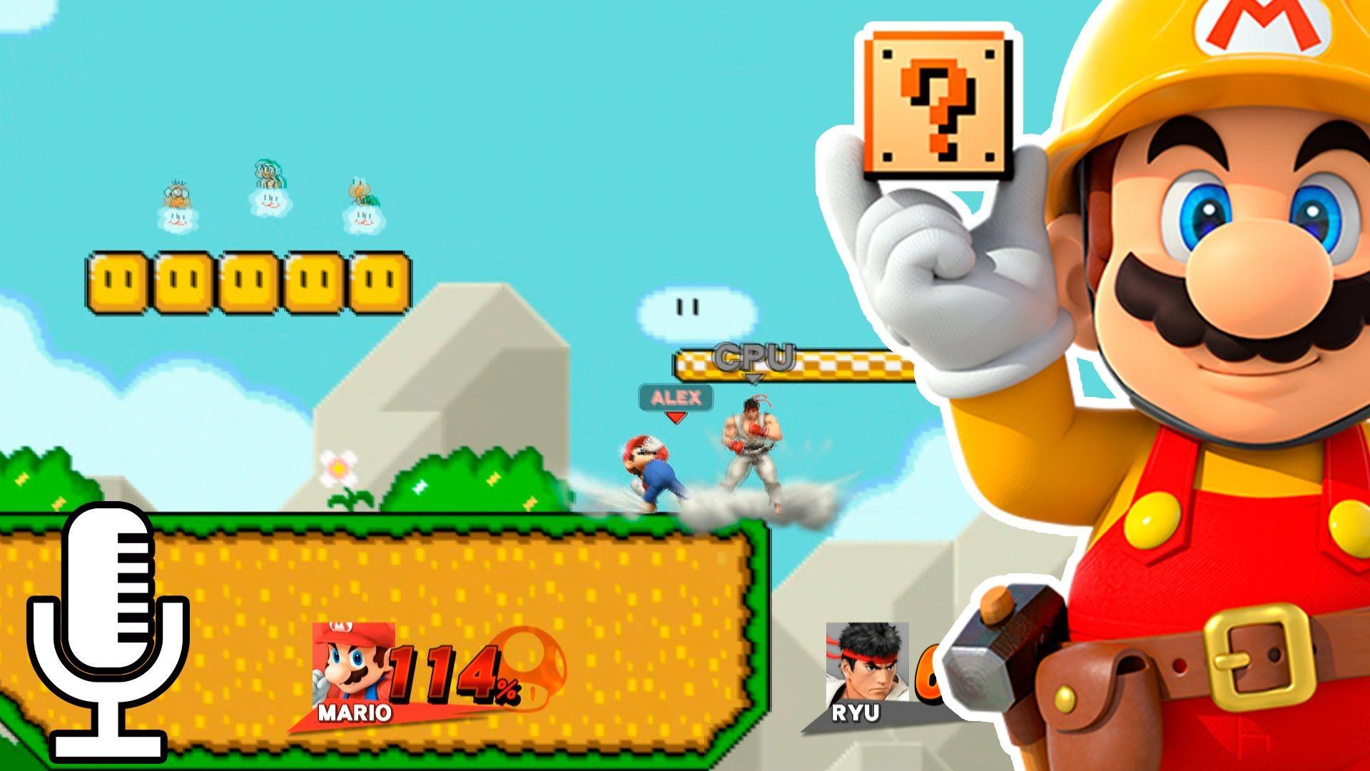 ✤ Super Smash Bros. WiiU y 3DS ✤. NUEVO DLC: SUPER MARIO MAKER