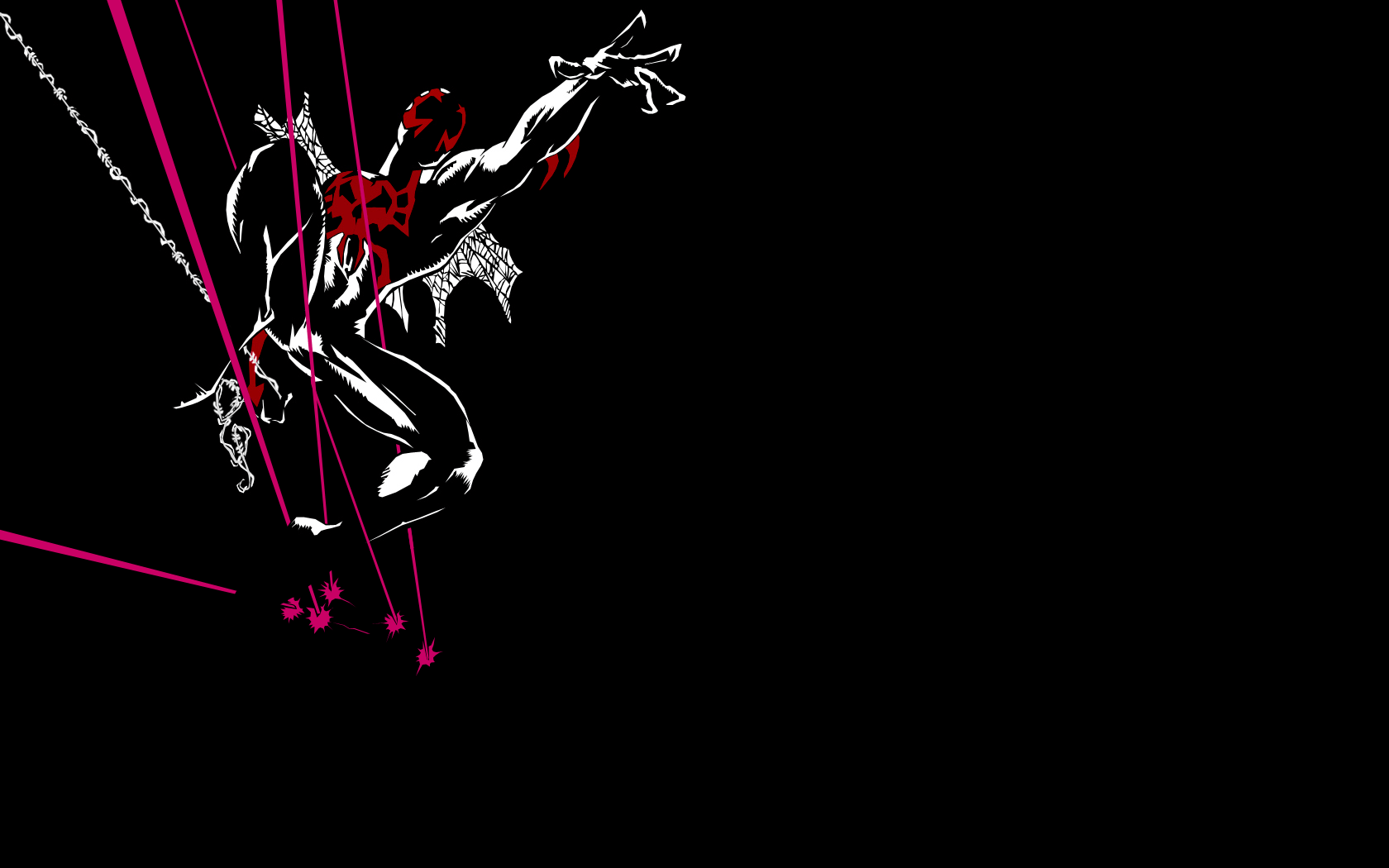 Spider Man 2099 Wallpaper Laser Edit