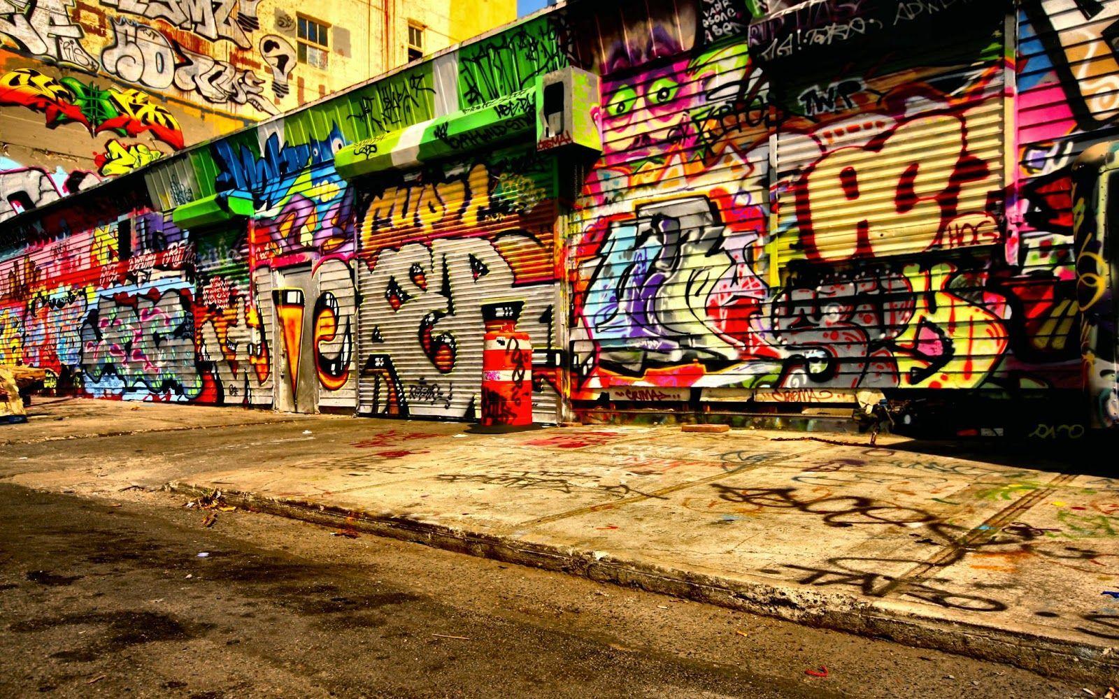 Graffiti Wallpaper Graffiti Street Garage Art Urban The Best Design