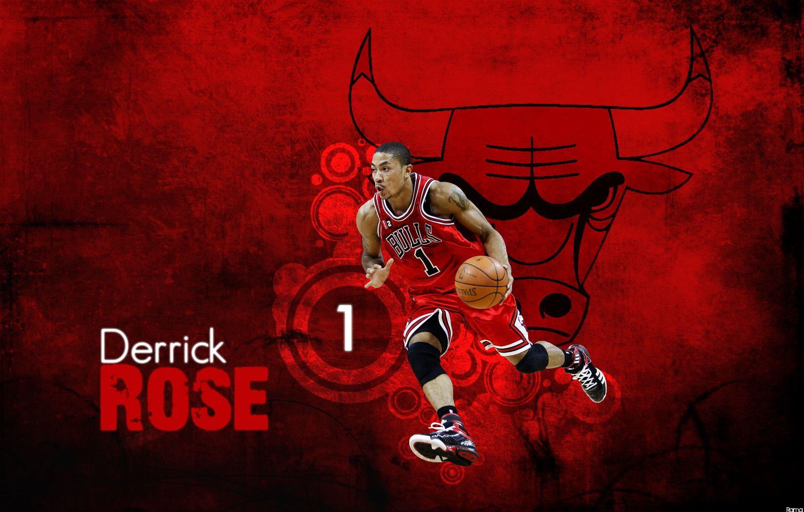 Derrick Rose Bulls Desktop Background Wallpaper 2584