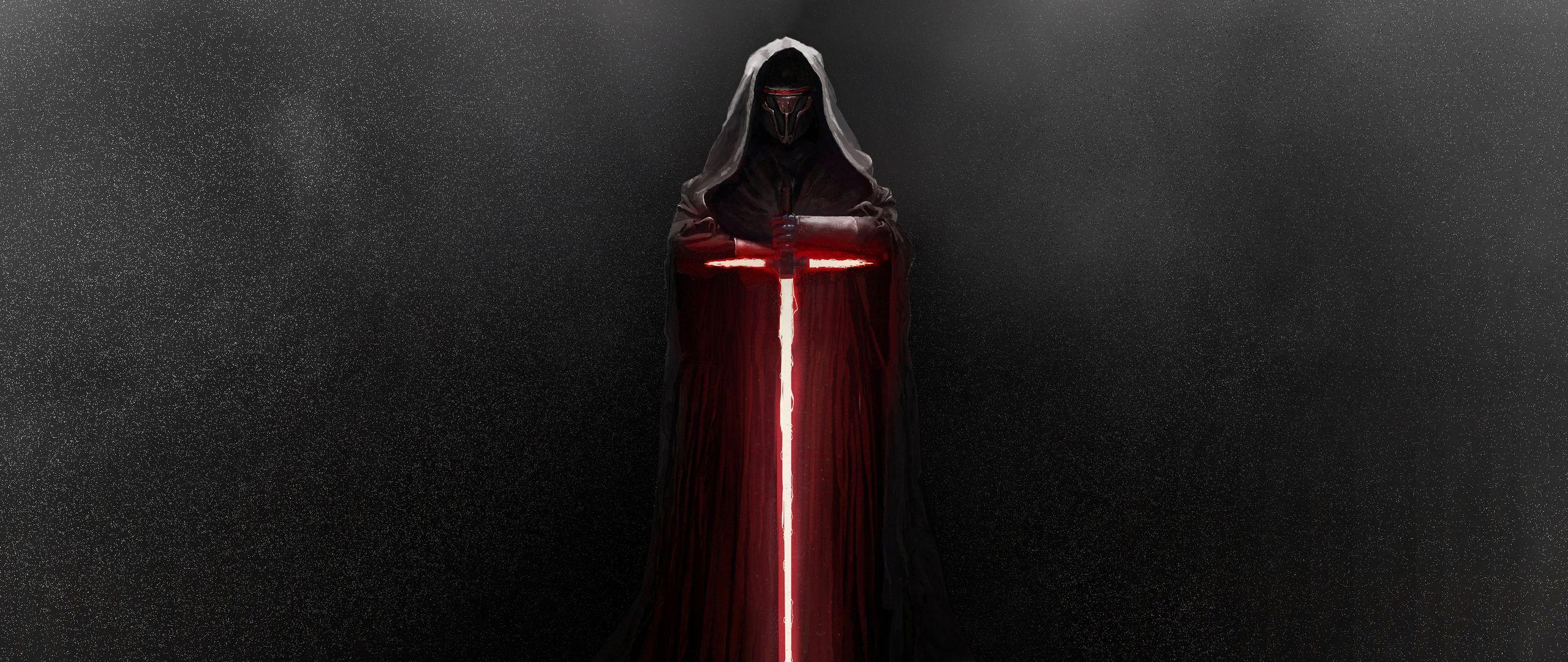 Kylo Ren Lightsaber Star Wars 2560x1080 Resolution HD 4k