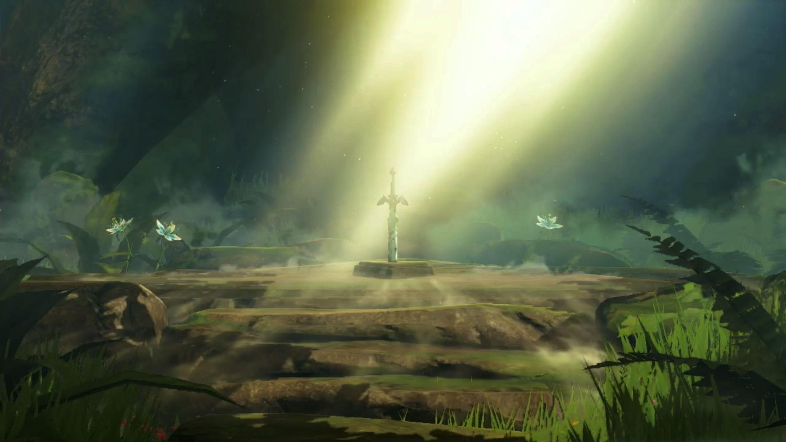 Zelda Link Sword Aesthetic Desktop Wallpaper - Zelda Wallpaper 4K