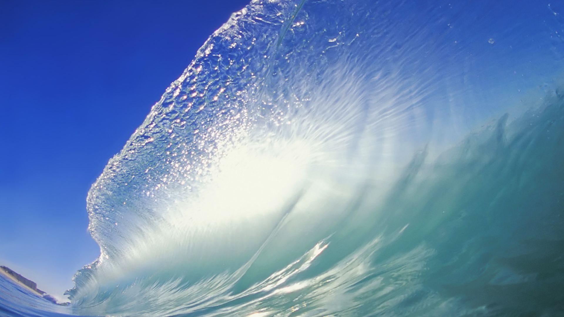 Big ocean wave wallpaper