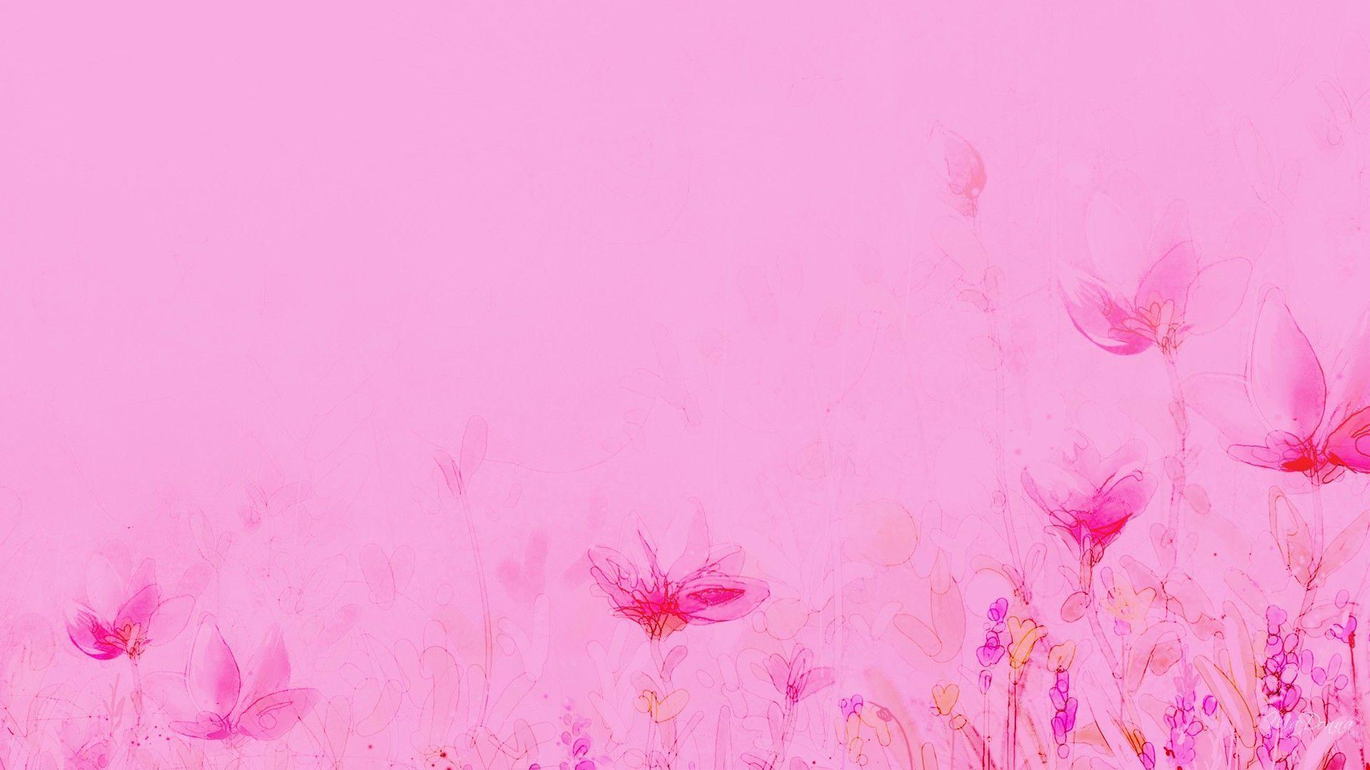 Cute Baby Pink Wallpaper