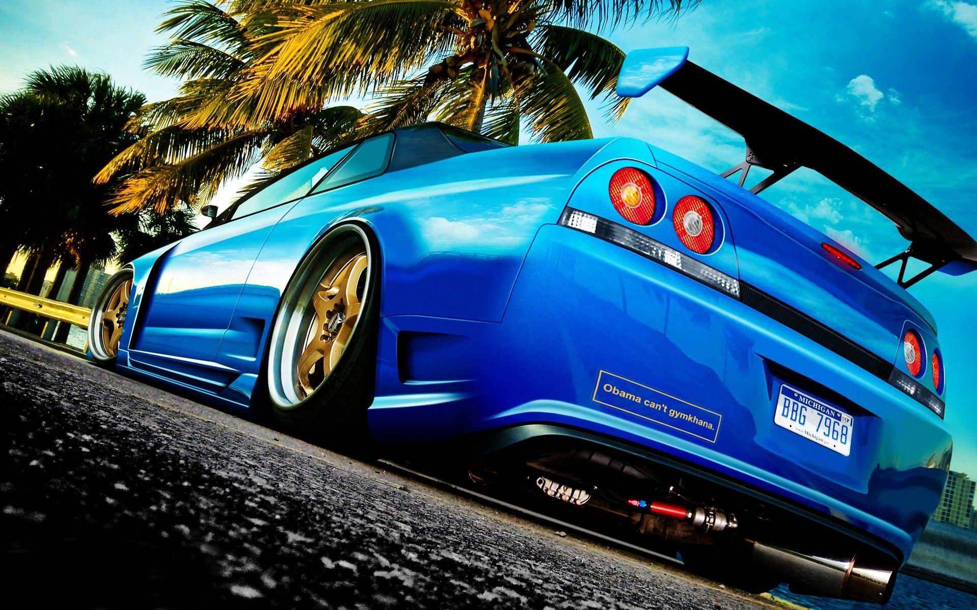 Nissan Skyline R33. Android wallpaper for free