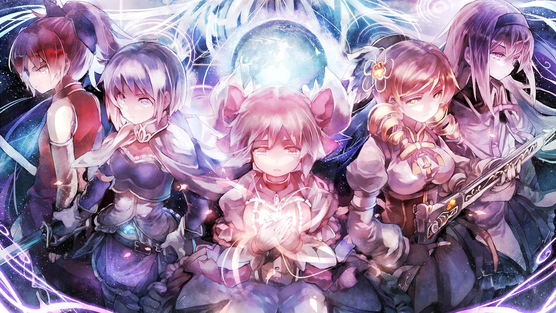 Wallpaper Wallpaper from Puella Magi Madoka Magica: The Battle