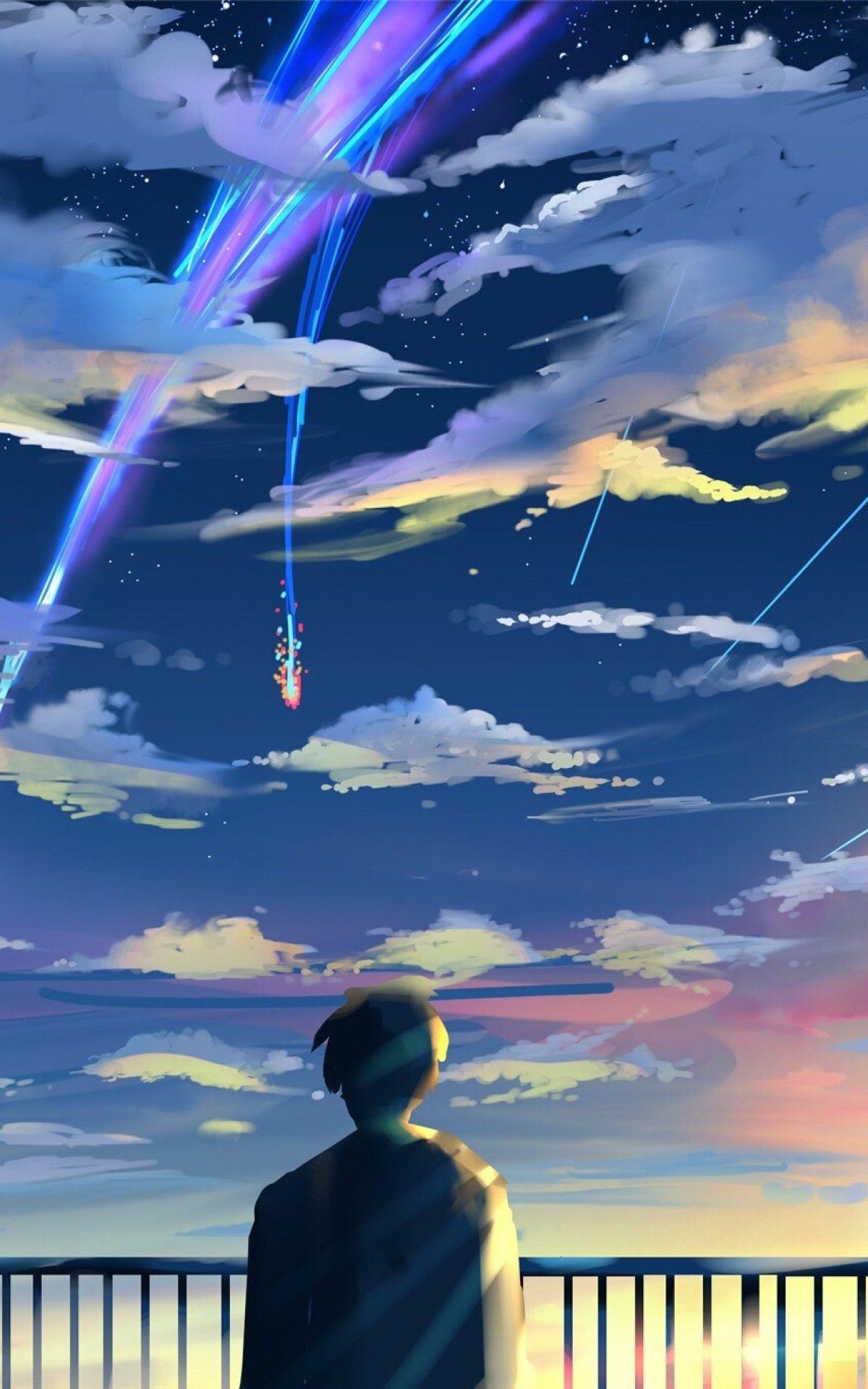 Download 1200x1920 Kimi No Na Wa, Taki Tachibana, Scenic, Your Name