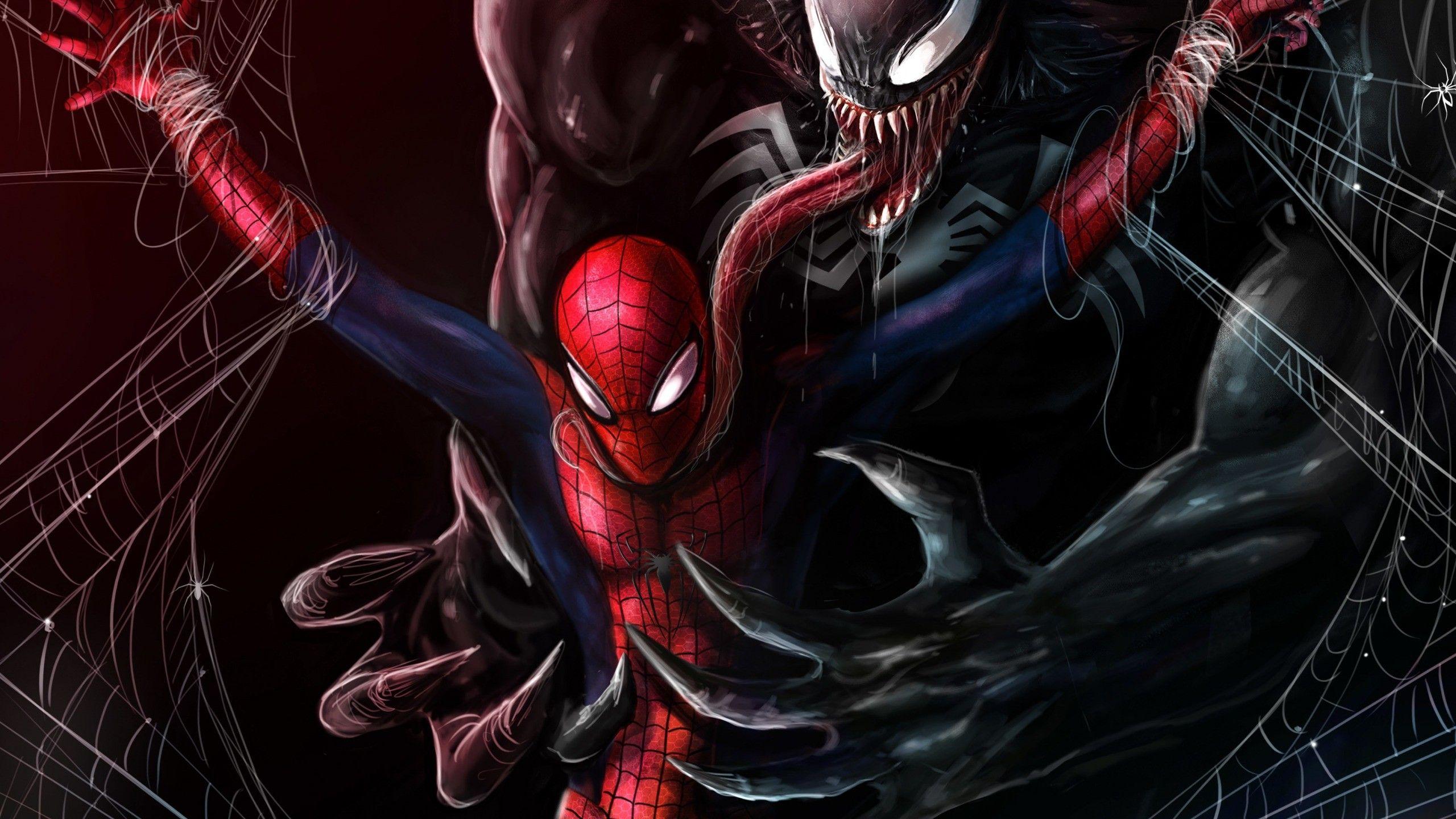 Symbiote Spiderman Wallpaper