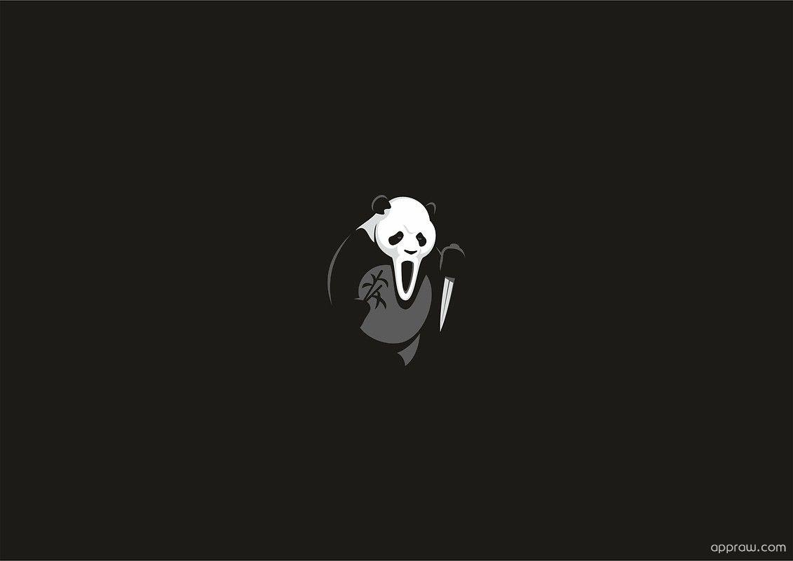 Funny Panda Scream Wallpaper download HD Wallpaper