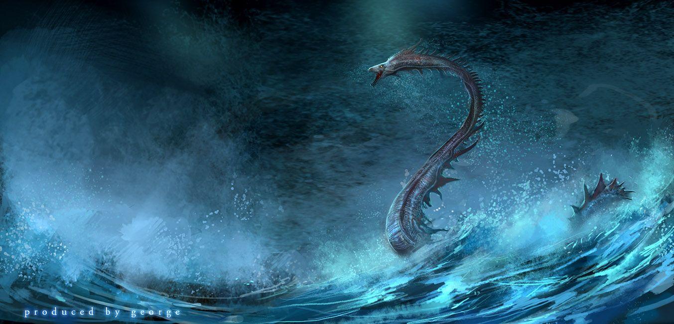 Sea Monster Wallpaper and Background Image