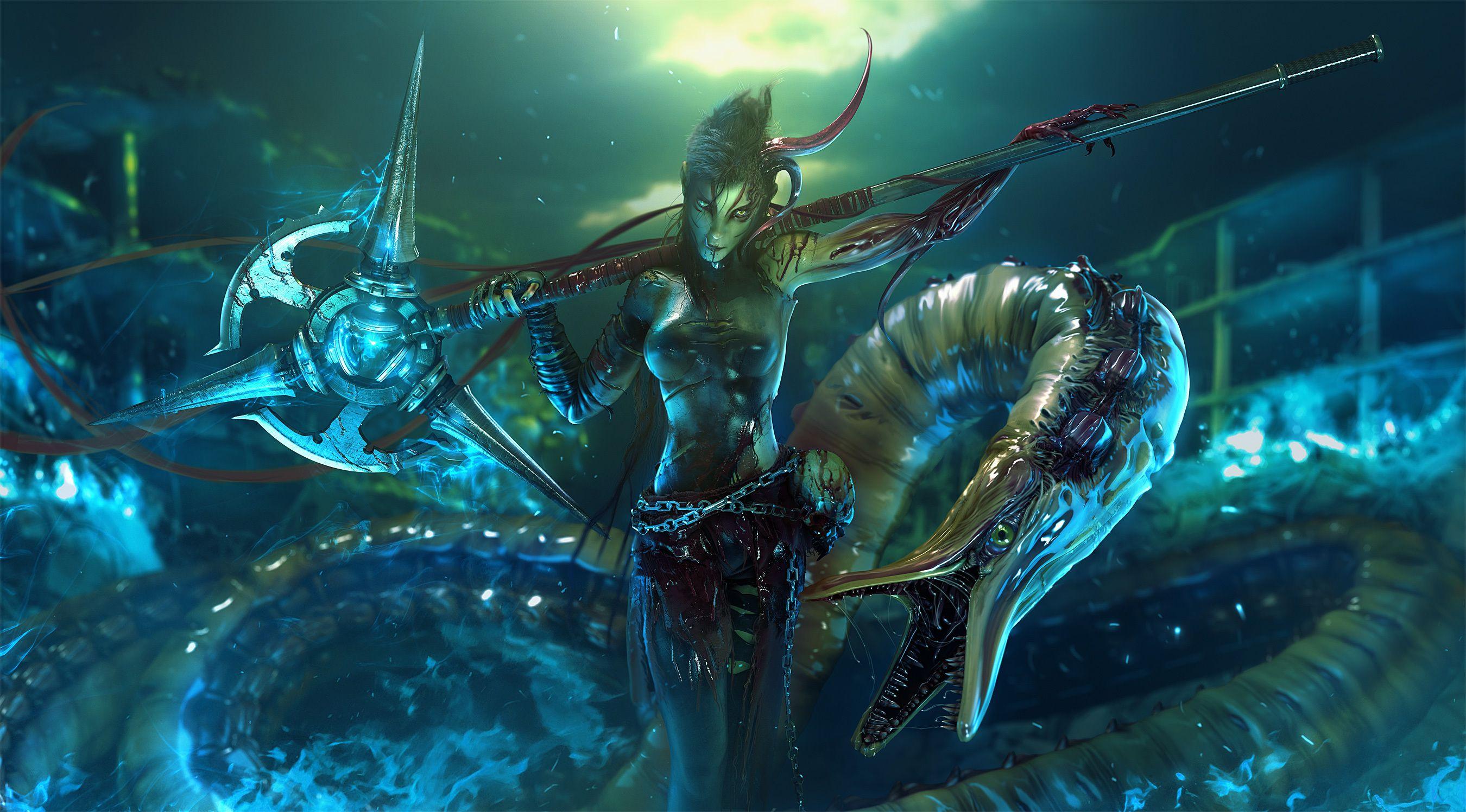 Sea Monster Wallpaper
