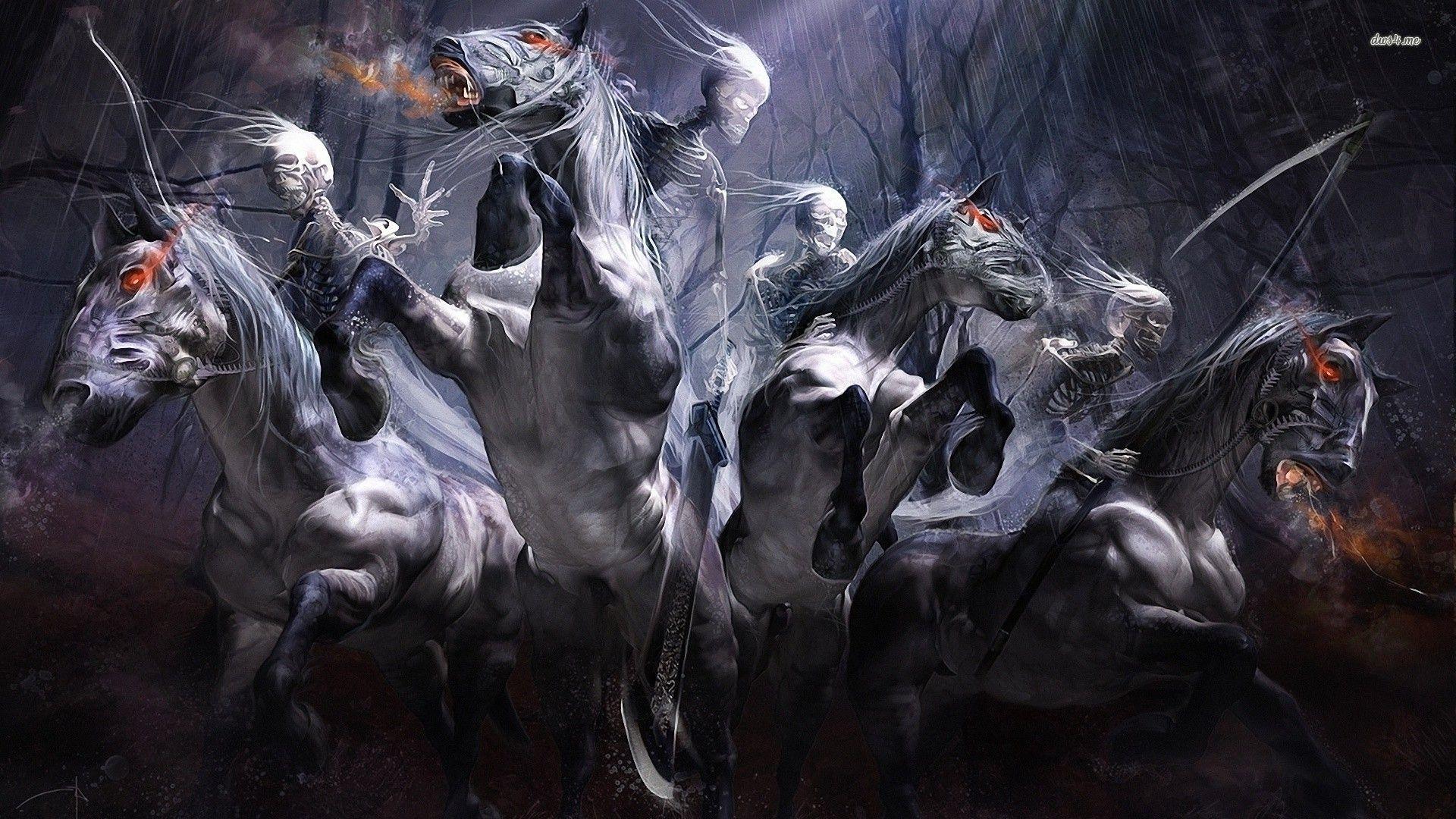 Four Horsemen War. Four Horsemen of the Apocalypse wallpaper