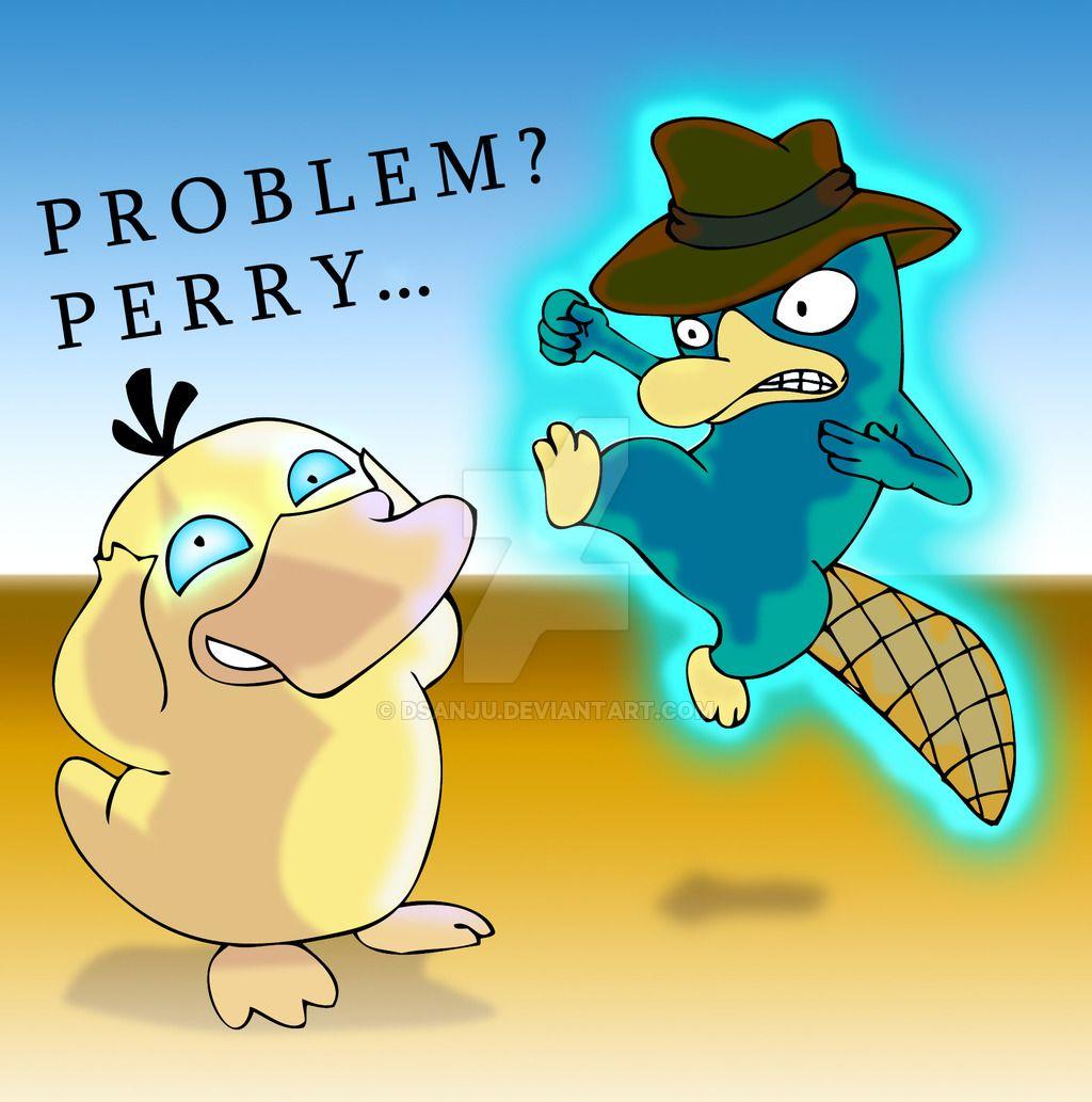 Perry the platypus vs Psyduck