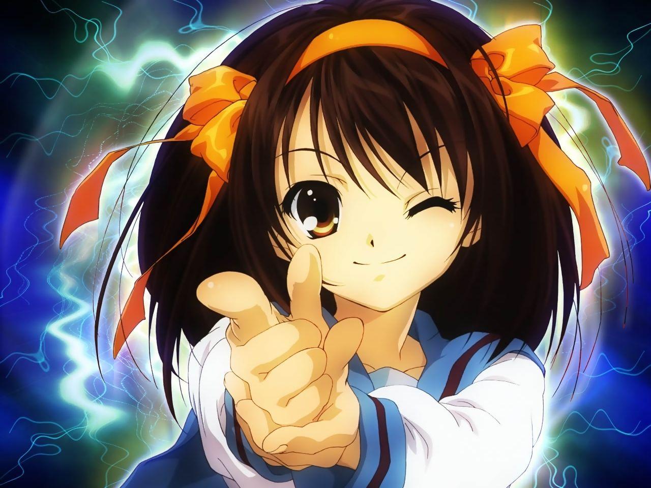 Cute Anime Girl HD Wallpaper. Download cool HD wallpaper here