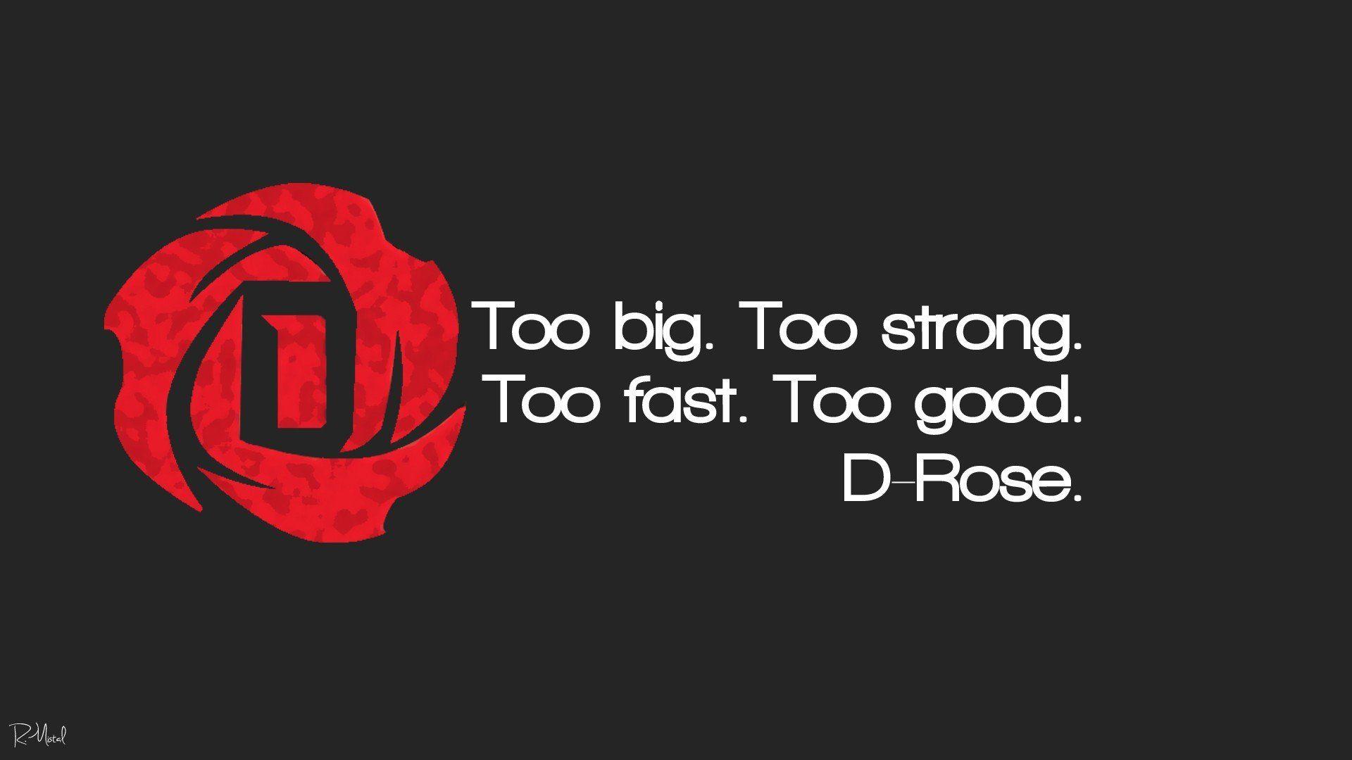 D Rose Logo, HD Quality Wallpaper For Free