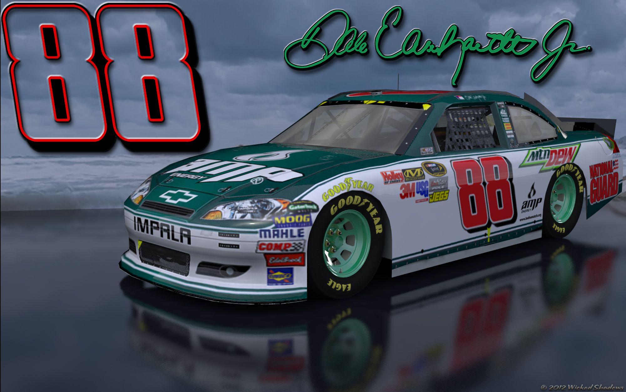 Wallpaper By Wicked Shadows: Dale Earnhardt Jr Amp Green 1 Outdoors