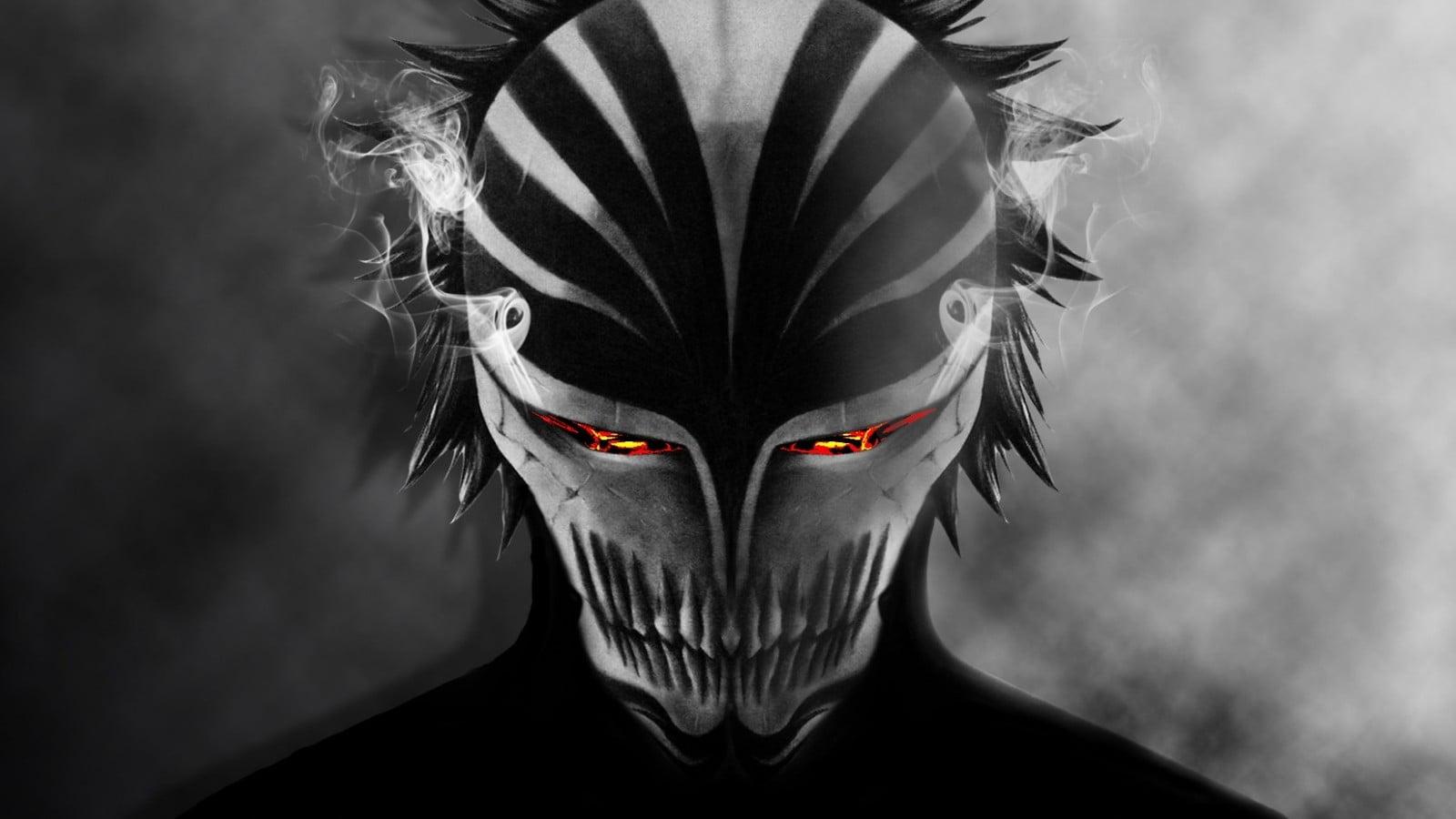 Hallow Ichigo Kurosaki, Bleach, anime, mask, bankai HD wallpaper