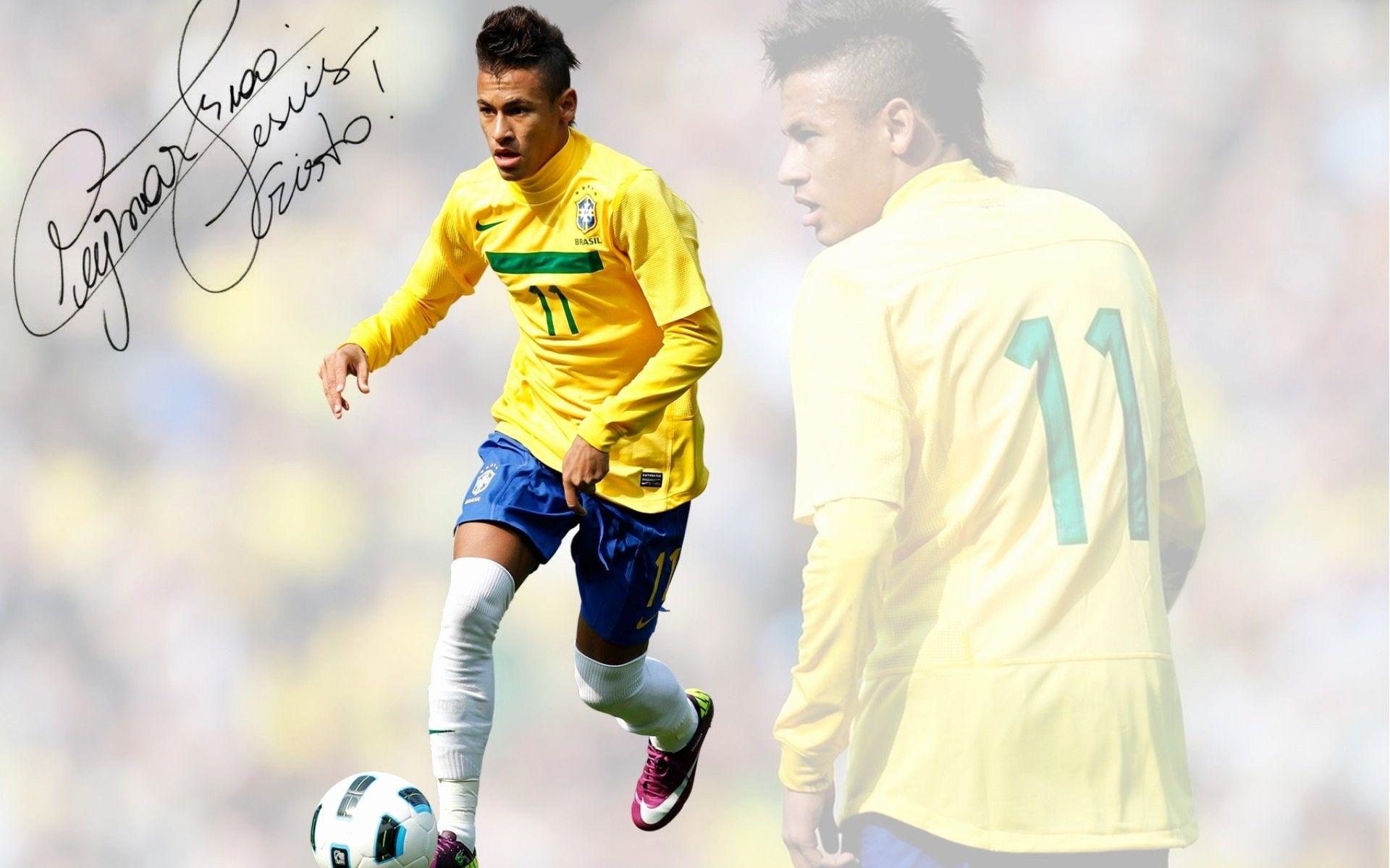 Football Wallpaper Inspirational Neymar Brazil Desktop Wallpaper