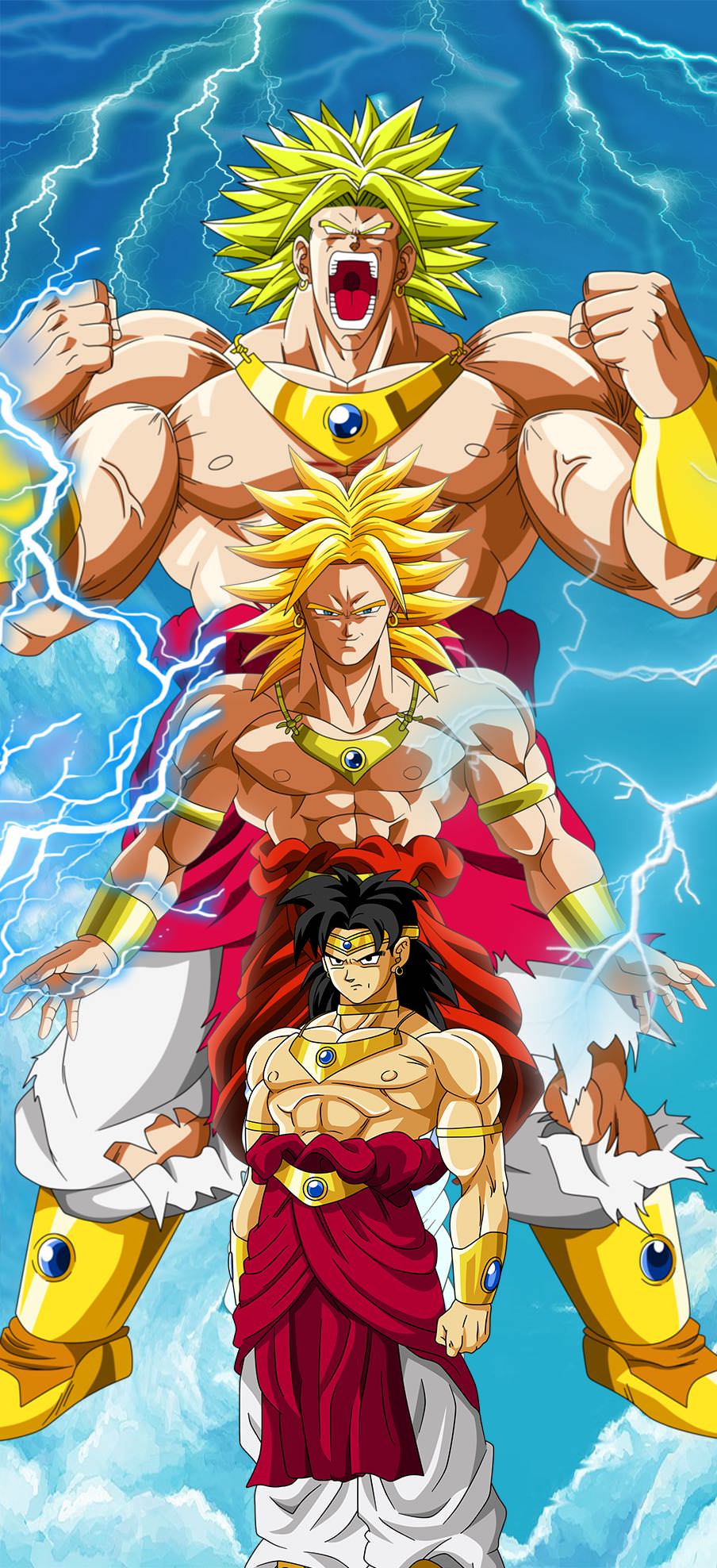 BROLY WALLPAPER (iPhonX)