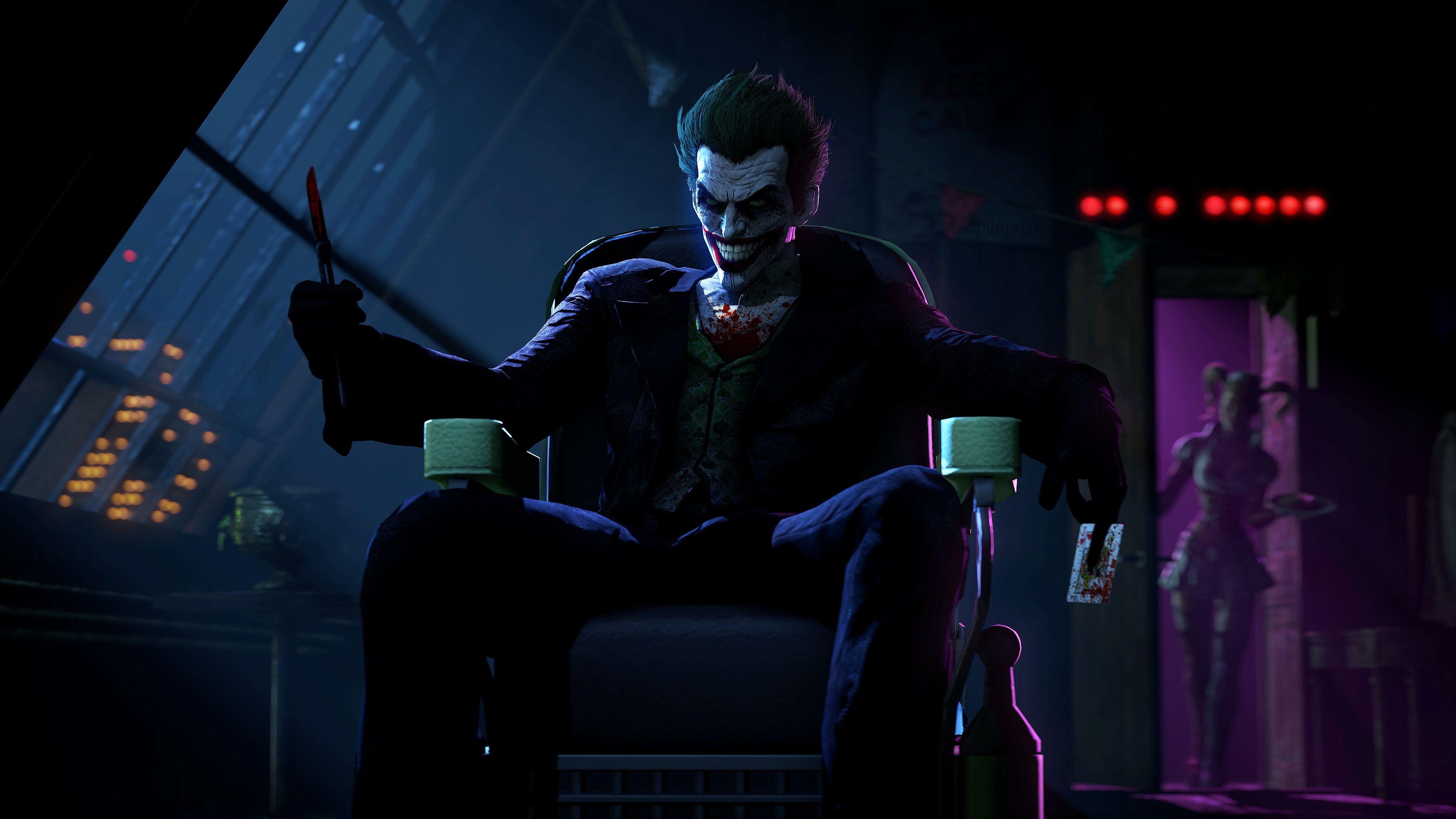 Joker In Batman Arkham Origins, HD Games, 4k Wallpaper, Image