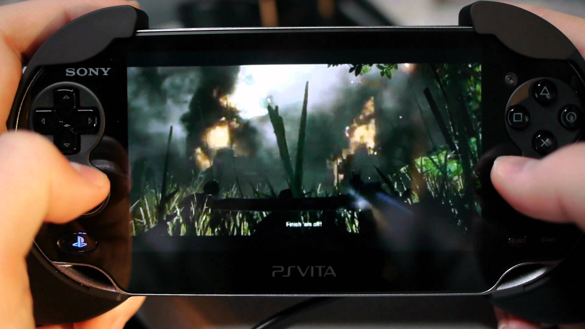 Playstation Vita Battlefield Bad Company 2 1080p HD 3.55CFW remote