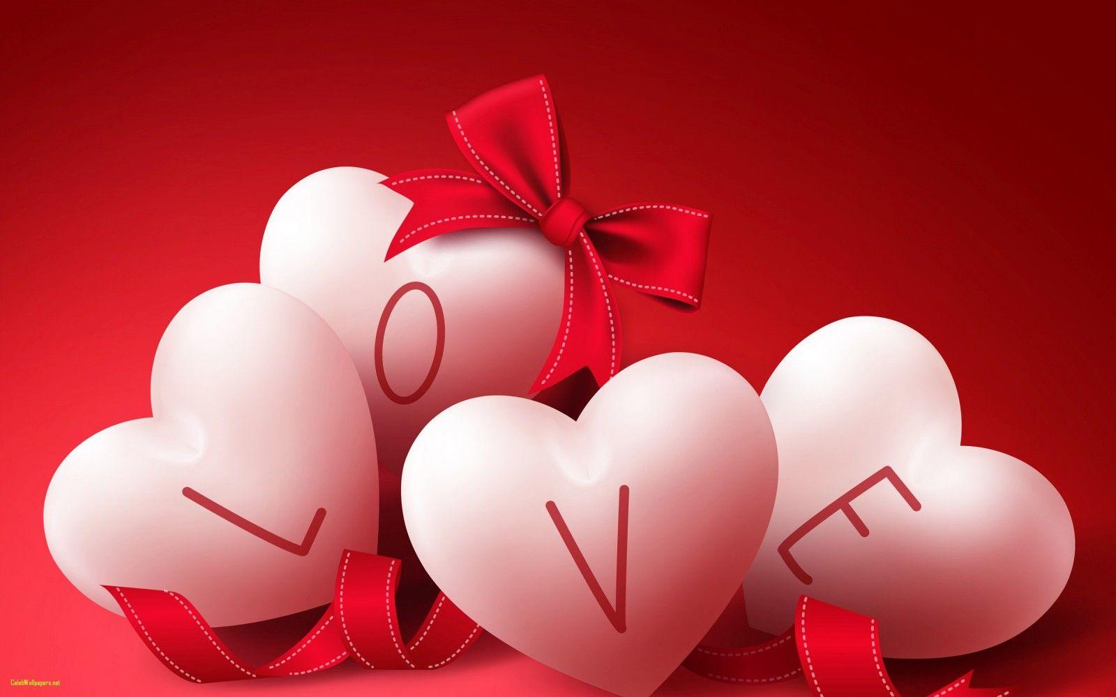 Wallpaper Love Hearts Ribbons 4k Love Best Of Love Heart Wallpaper