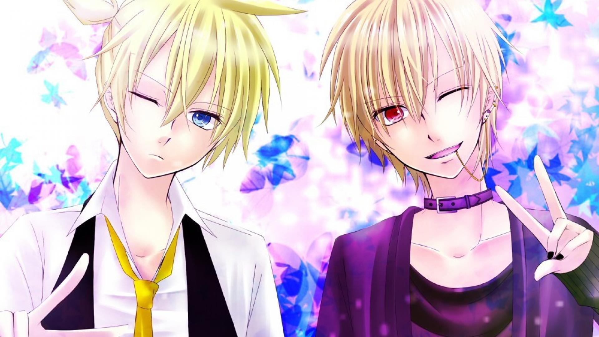 Vocaloid kagamine len crossovers 96neko wallpaper