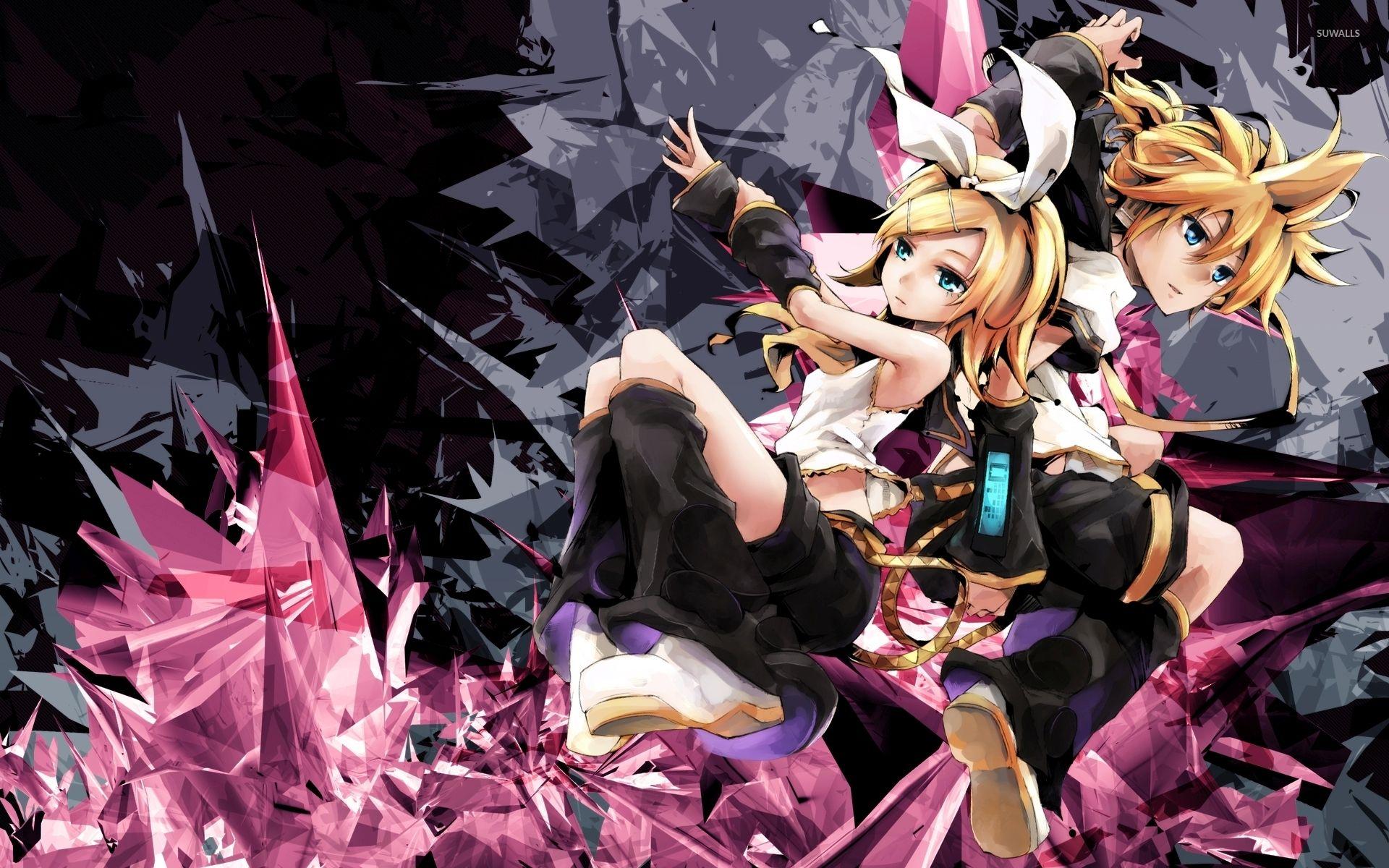 Kagamini Rin and Kagamine Len