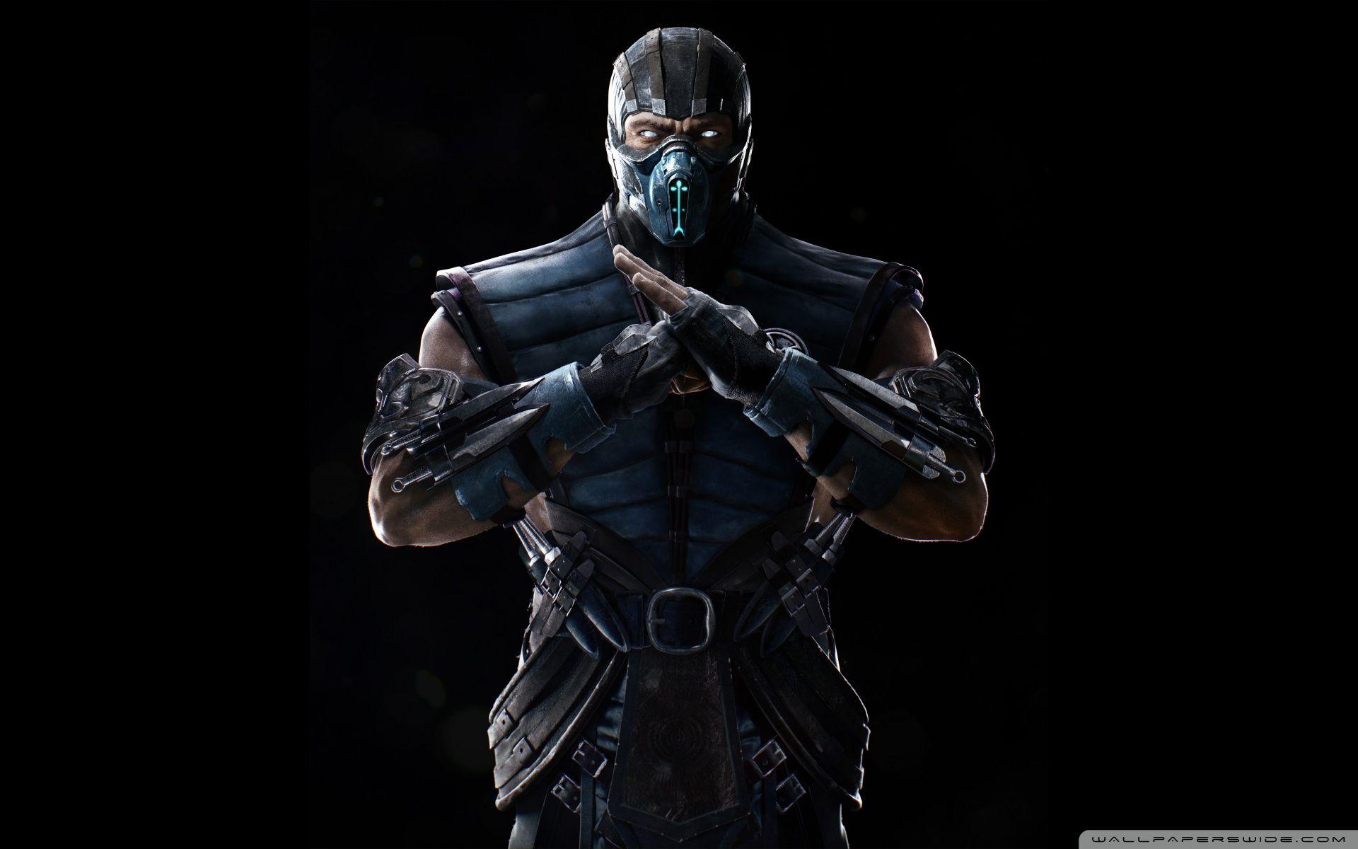Mortal Kombat X Sub Zero ❤ 4K HD Desktop Wallpaper For • Wide