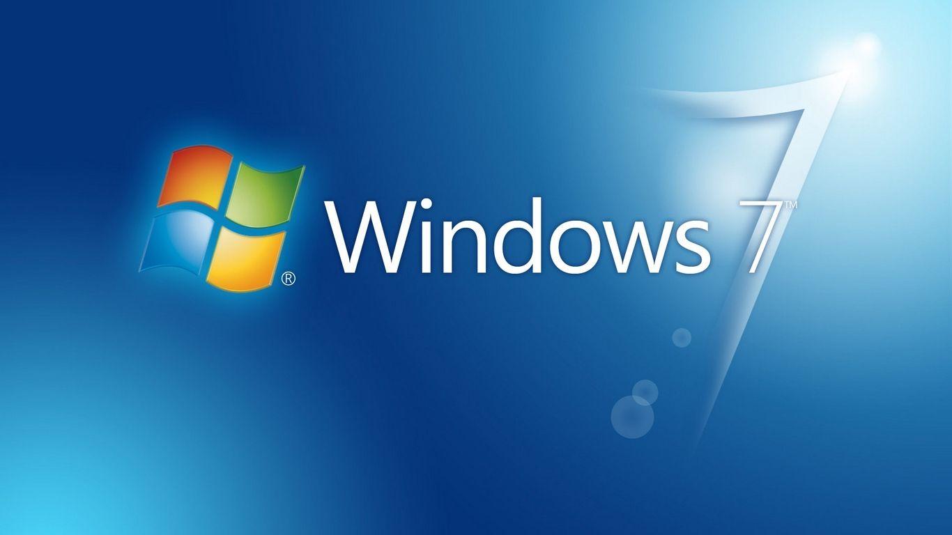 Download wallpaper 1366x768 windows win logo tablet, laptop HD