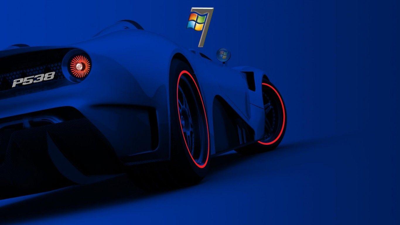 Windows 7 car HD desktop wallpaper, Widescreen, High Definition