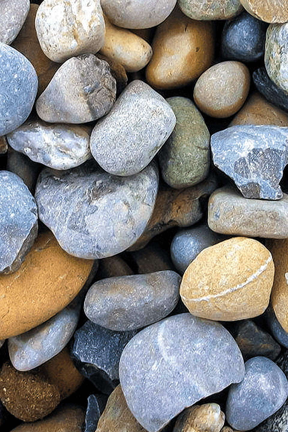 Colourful Pebble Stones iPhone Wallpaper HD - iPhone Wallpapers