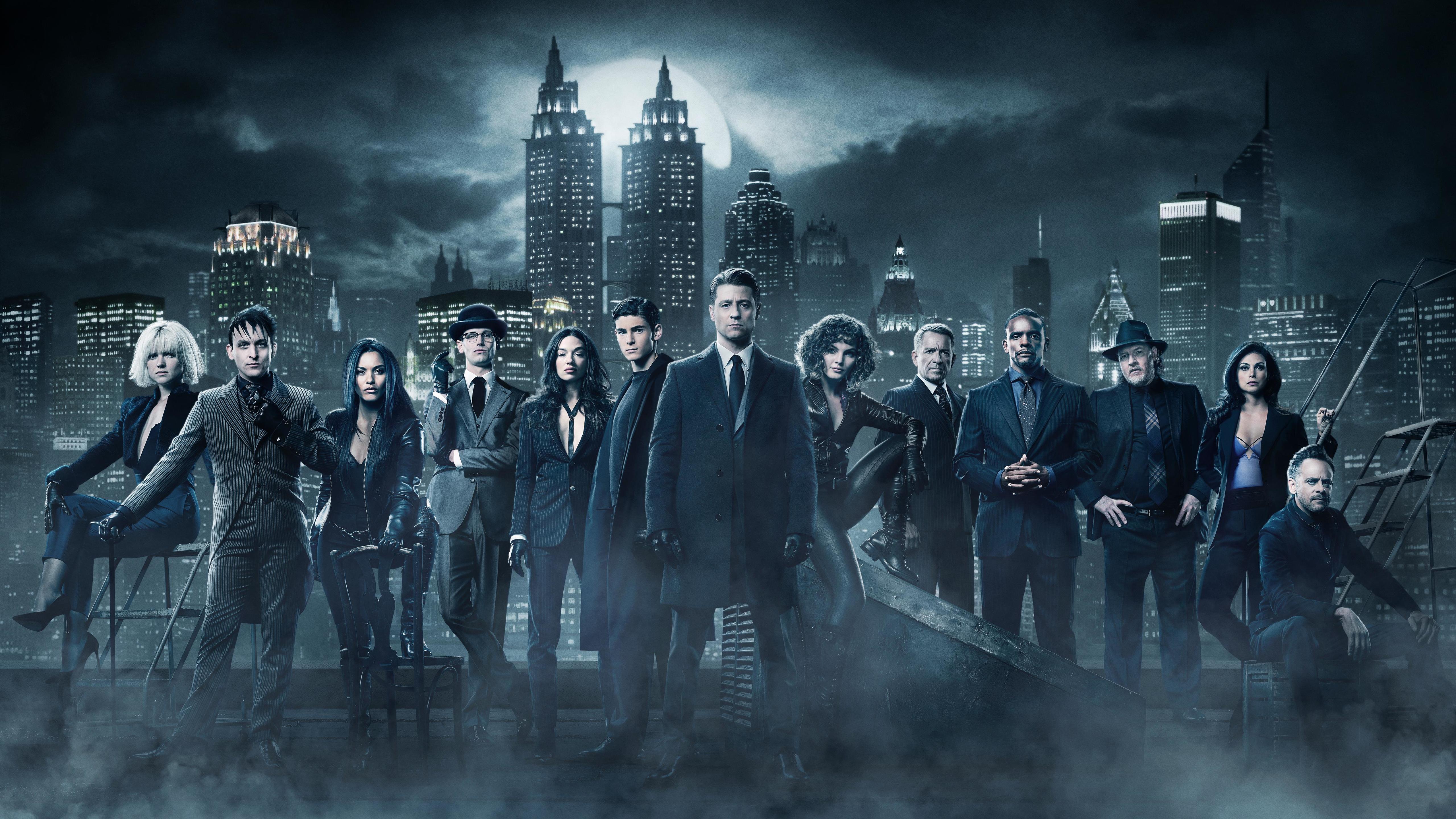 Gotham Season 4 Cast 5k 5k HD 4k Wallpaper, Image