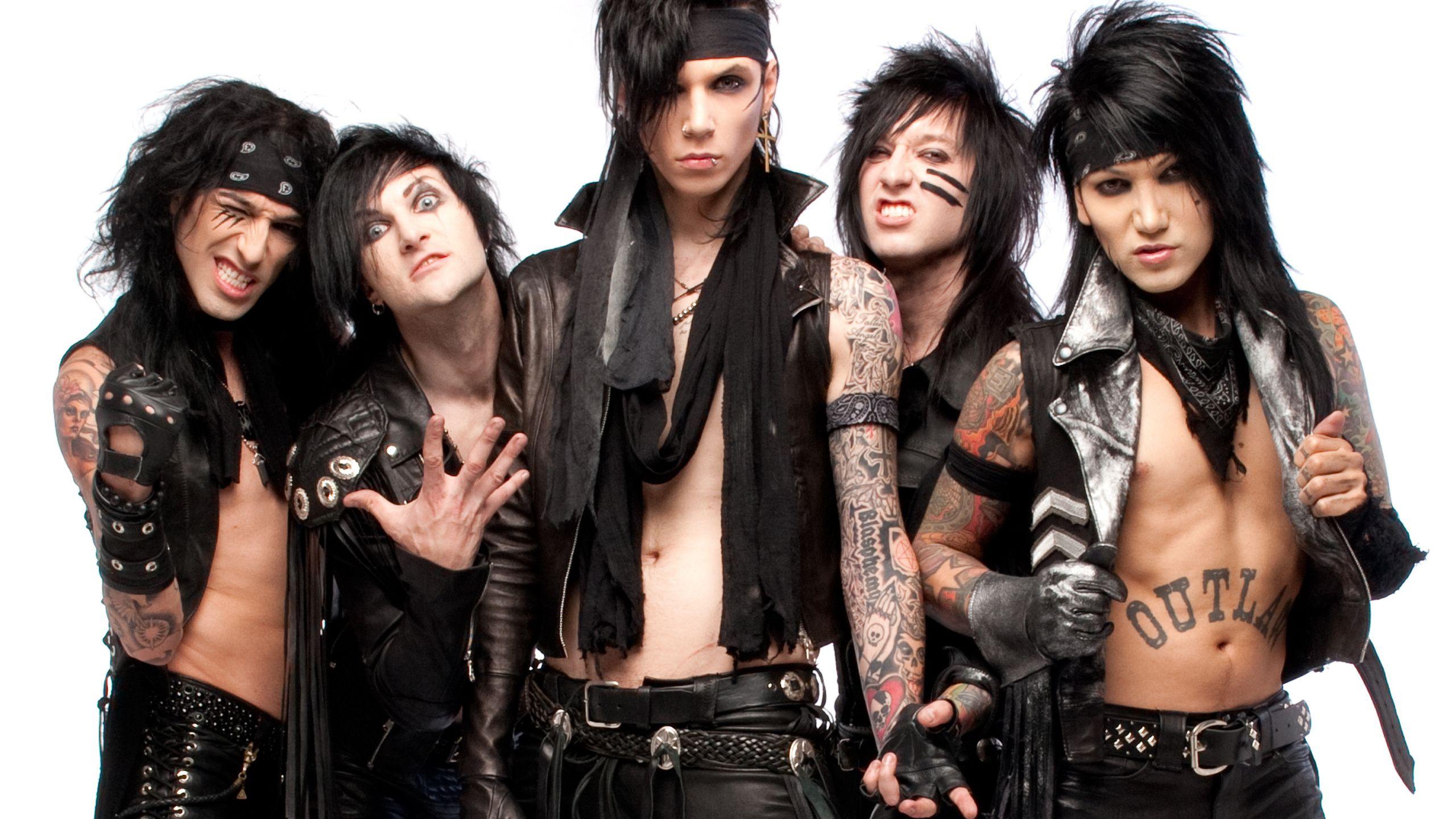 Cc, Ashley, Bvb, Group, Black Veil Brides, Glam Metal