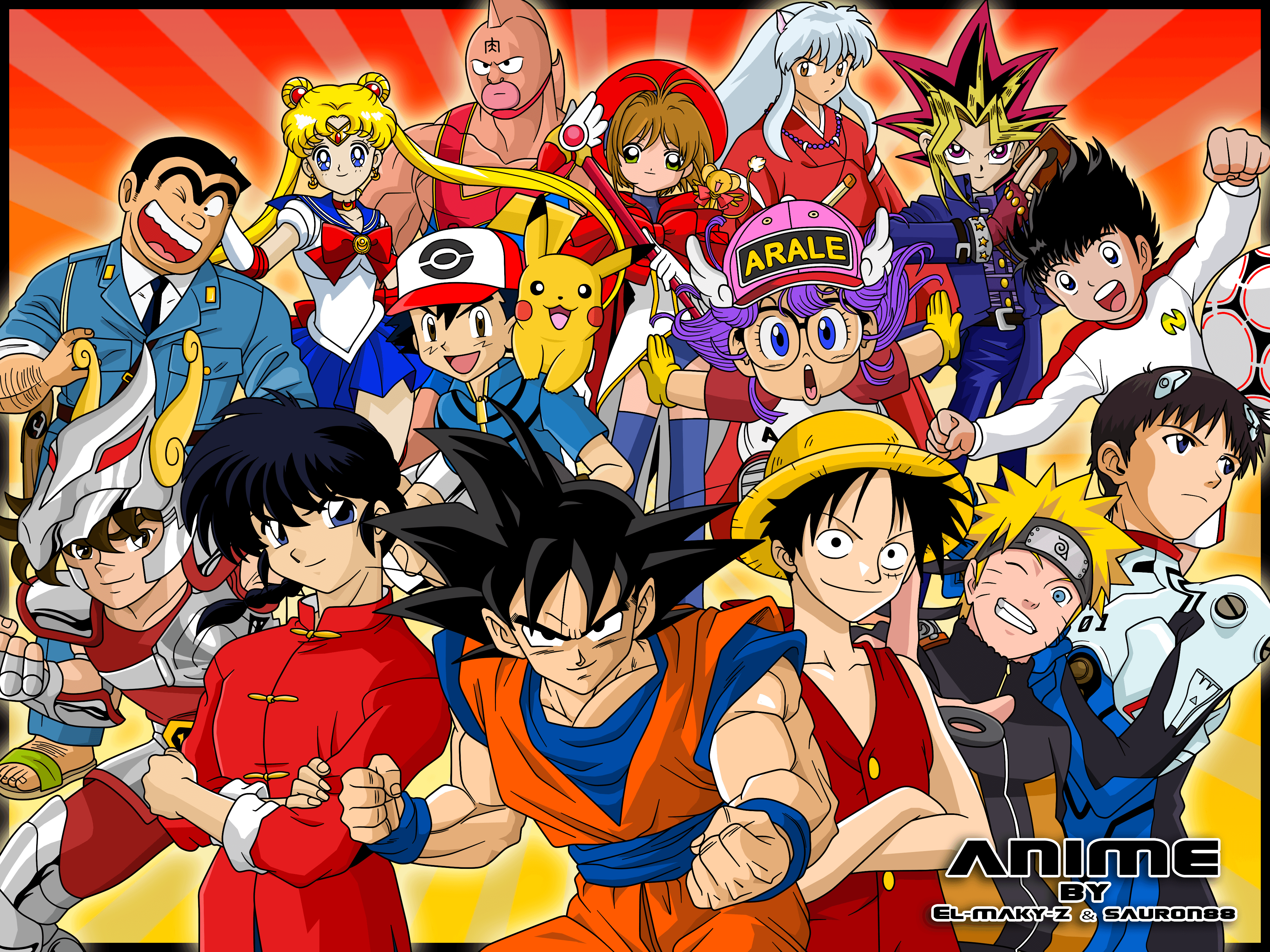 Anime Crossover's image Crossover Anime HD wallpaper and background