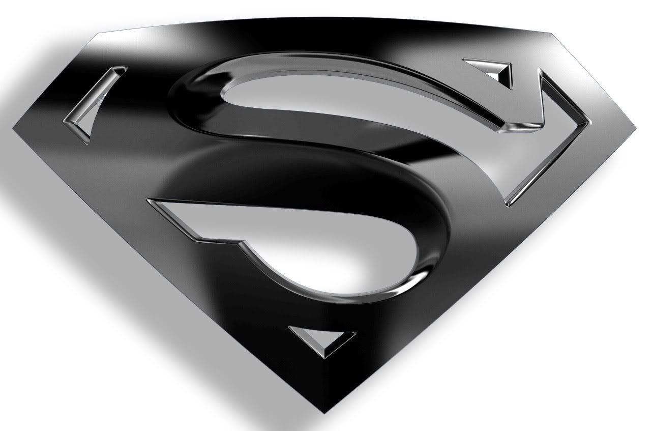 Image for Superman Logo Black And White Wallpaper HD. black white