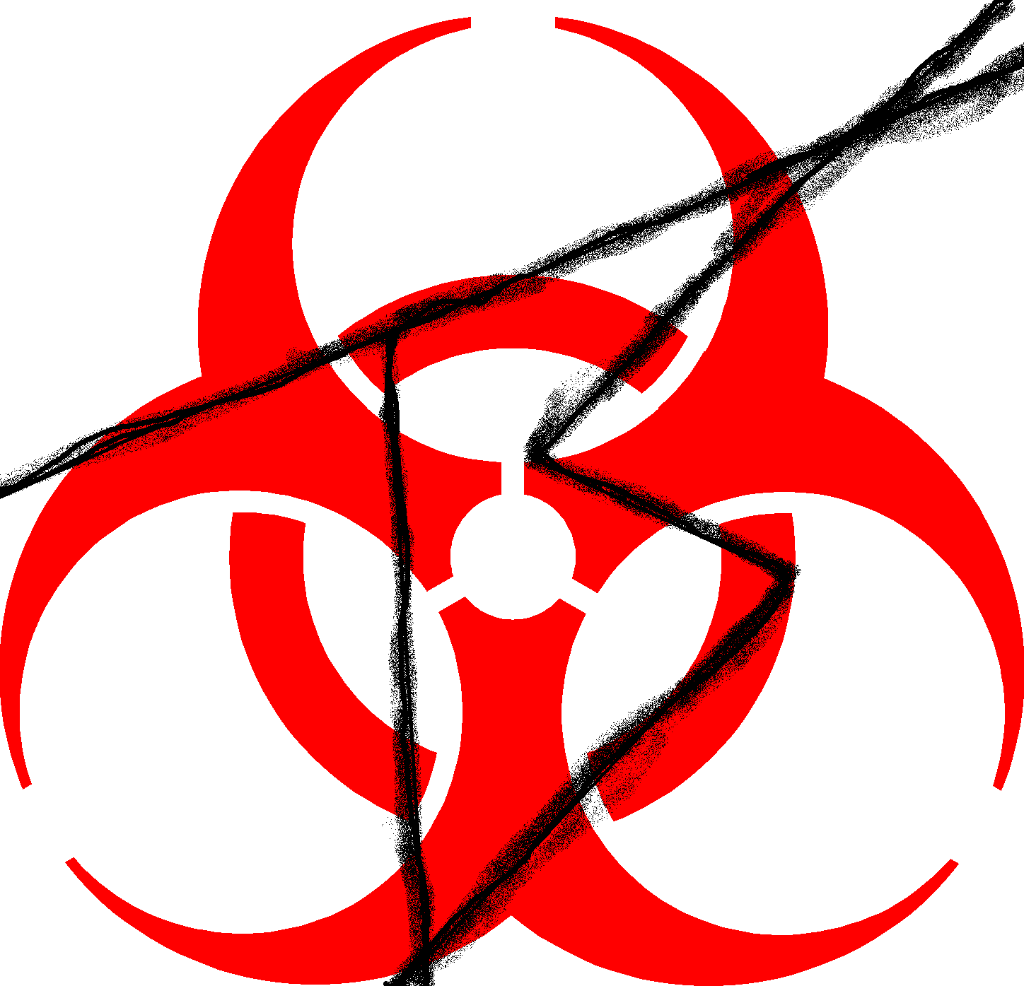 toxic sins red symbol graphic Clipart Image