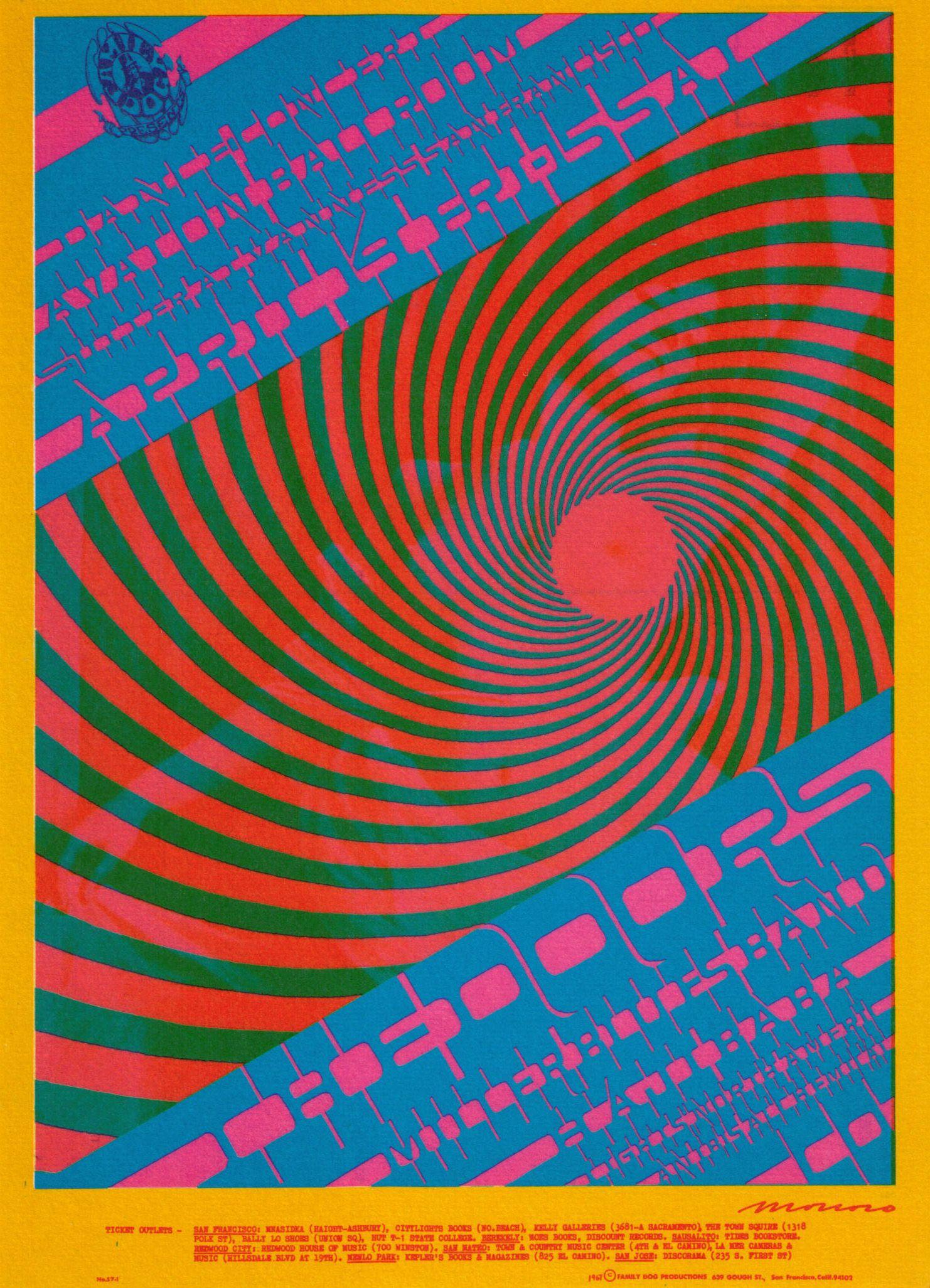THE DOORS Concert Posters of the 60's and 70's!