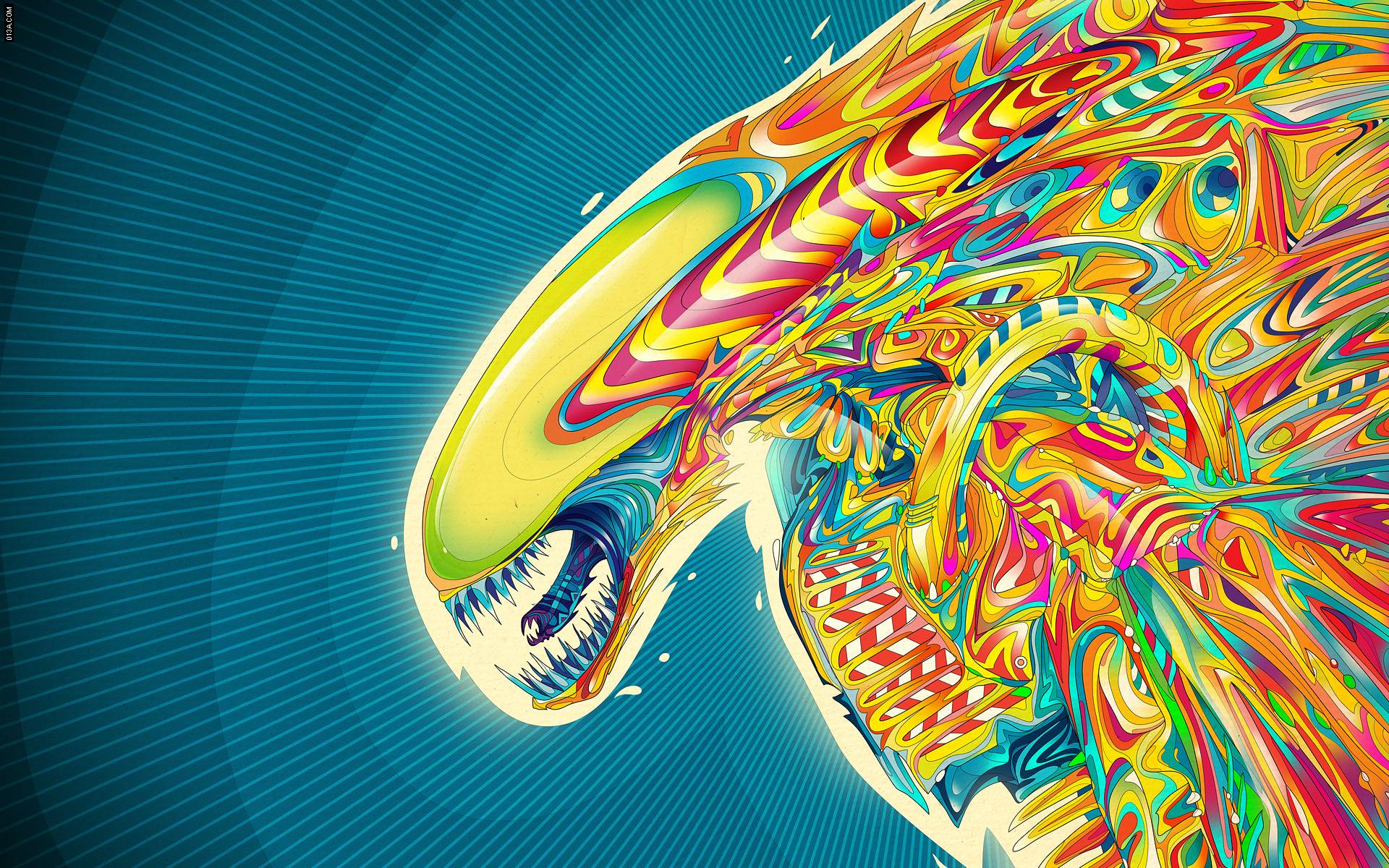 Colorful Trippy Mobile Wallpaper HD Image Widescreen Android
