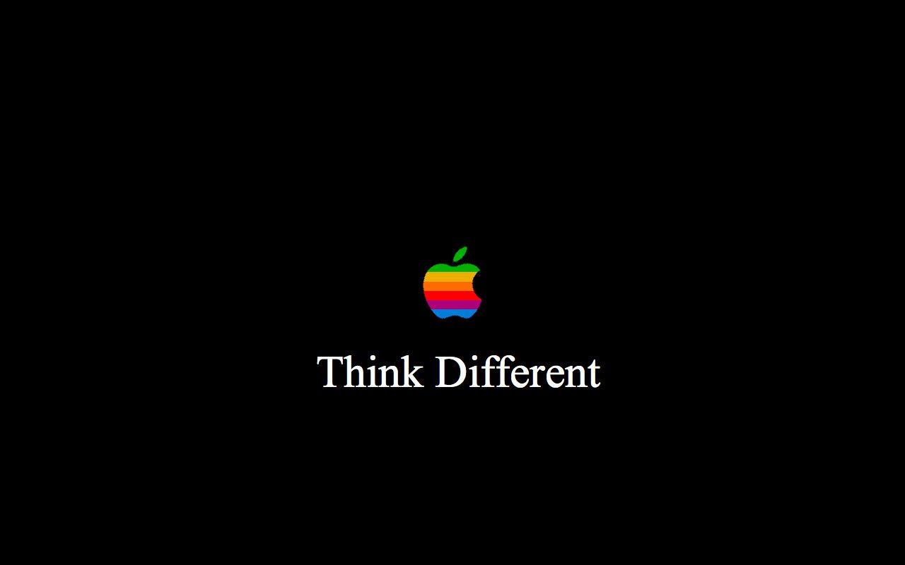 Apple Think Different HD Desktop Wallpaper, Instagram photo