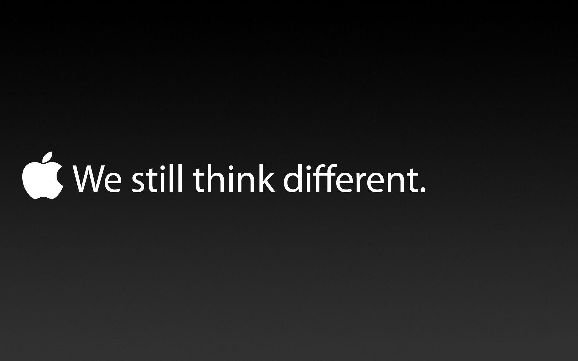 They think different. Desktop wallpaper for free