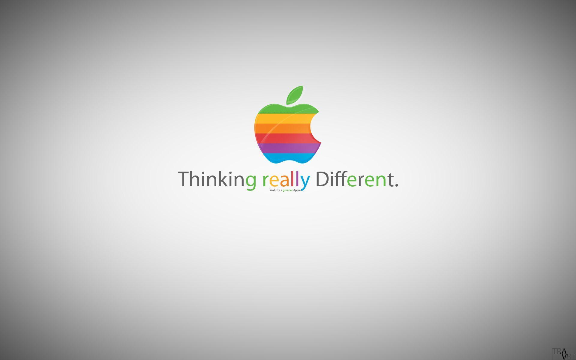 Beautiful Apple desktop wallpaper designrfix Think Different Apple