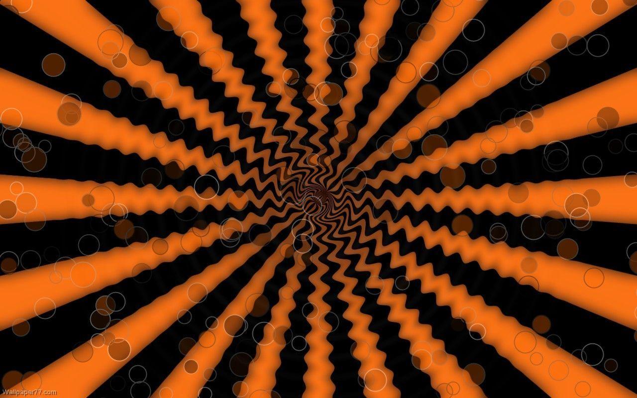 Black And Orange Wallpaper 04 - [1280x800]