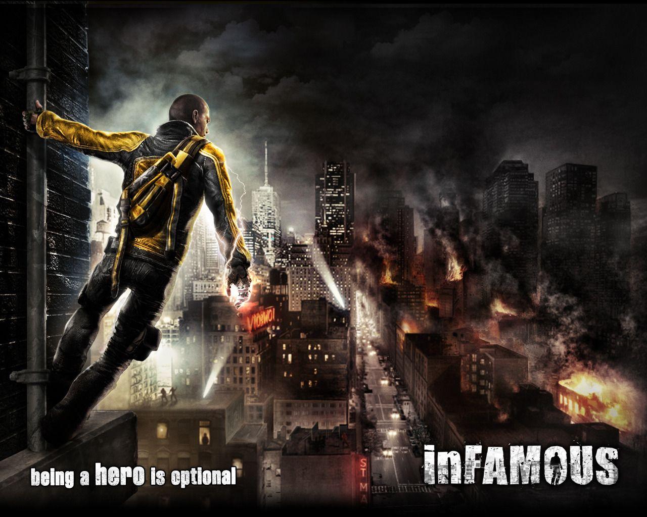 Infamous Wallpaper Anime Image Board