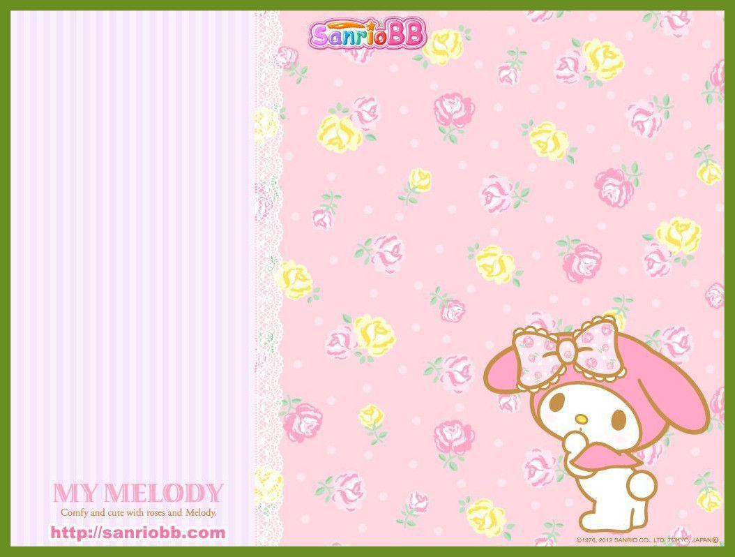 Awesome Best My Melody Sanrio Characters For Piggy Girl Wallpaper