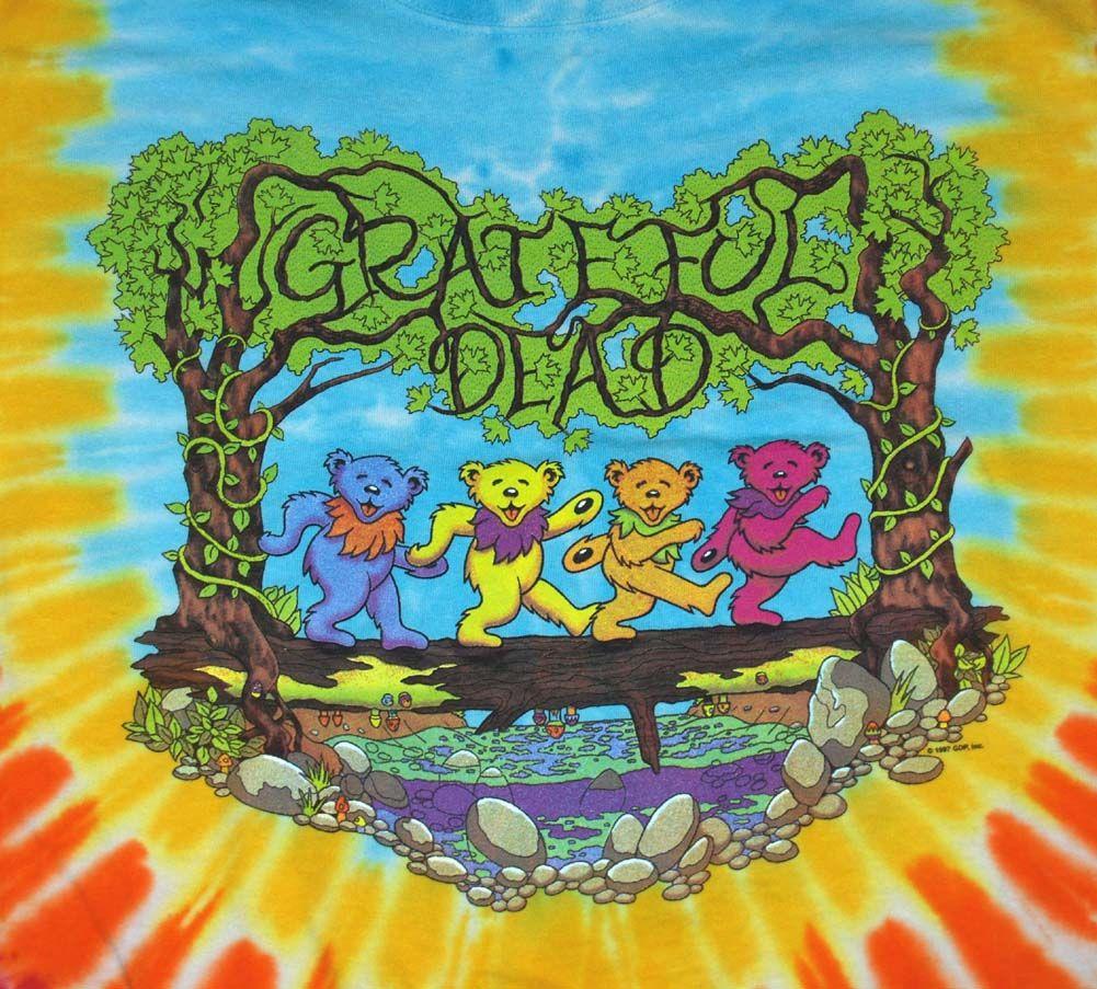 grateful dead dancing bear tire cover