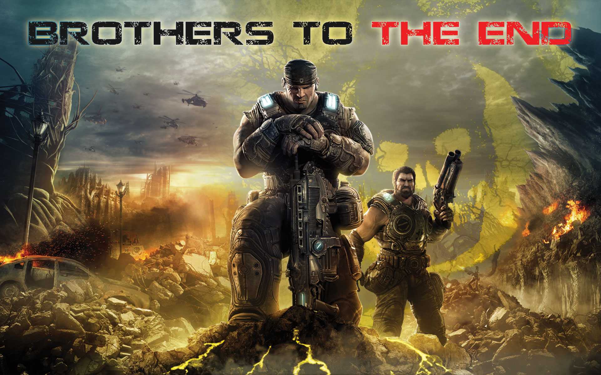 Gears Of War Wallpaper Full HD Pics Computer Brothers To The End