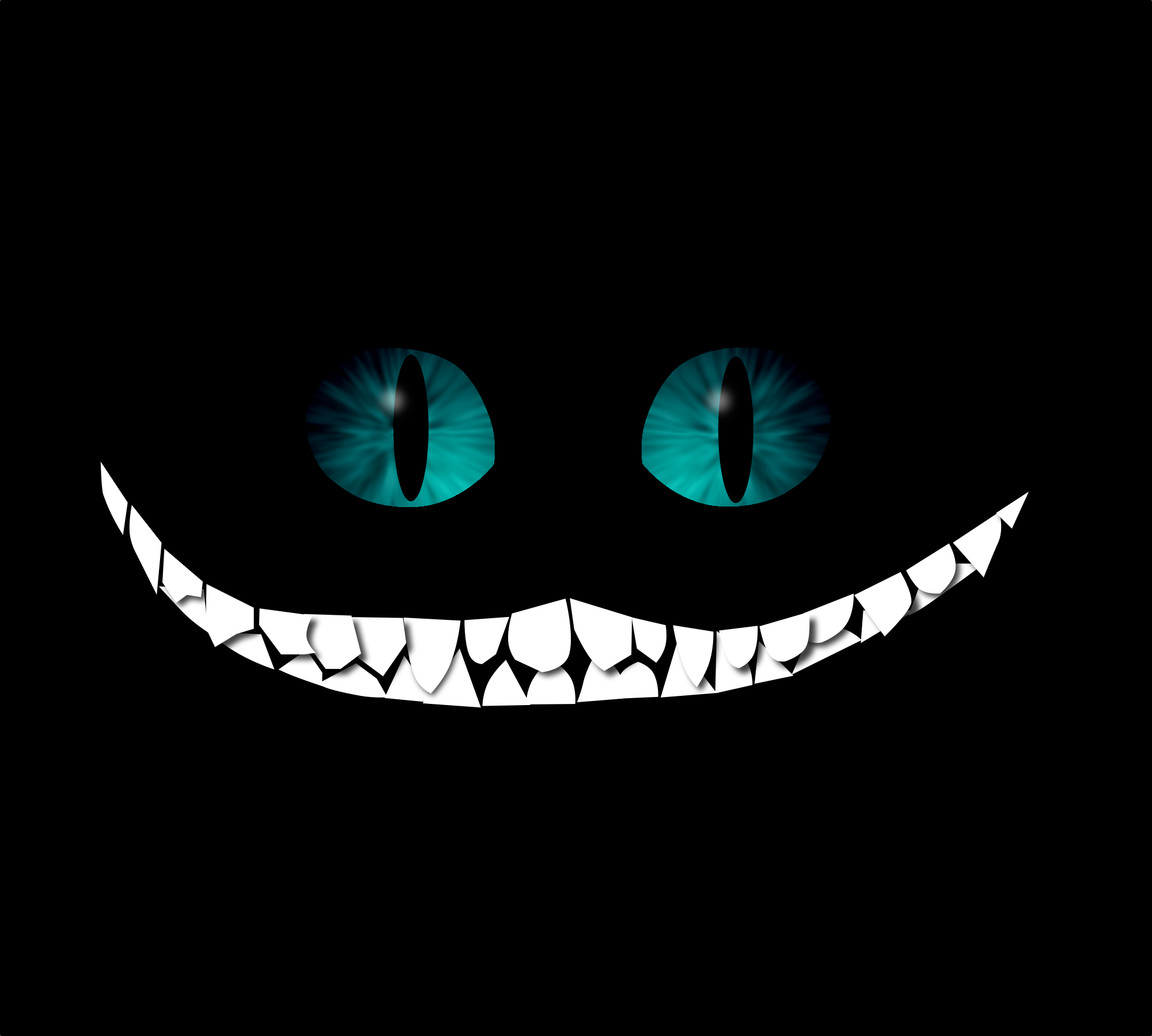 Cheshire Cat in Pixelmator. Cheshire cat, Anime comics