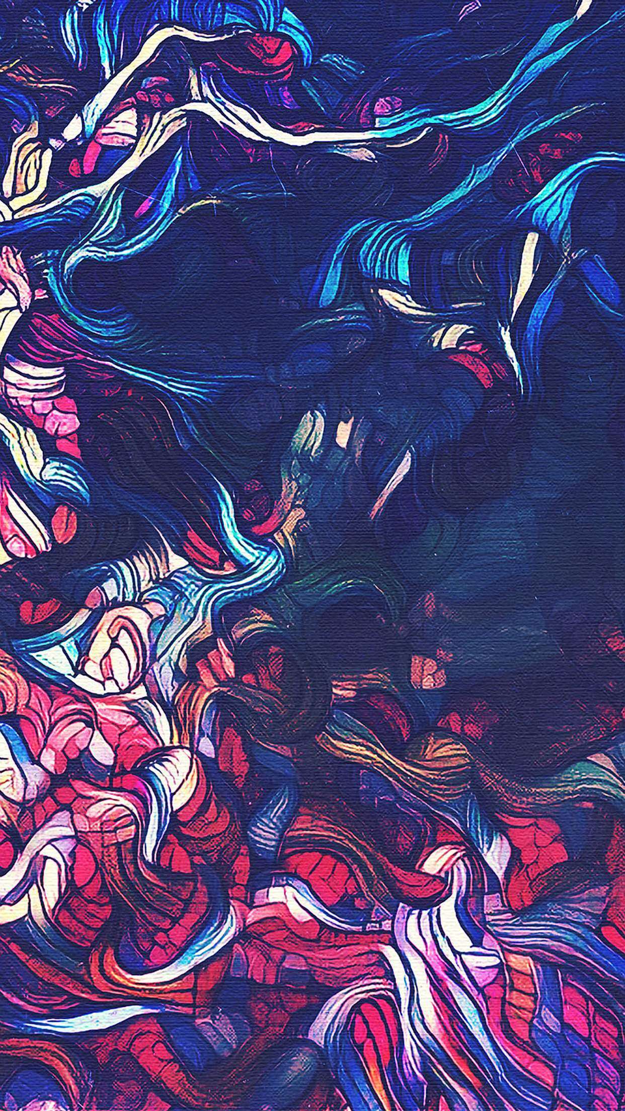 Abstract Art Wallpaper For iPhone X, 8 And 8 Plus (Ep. 7)