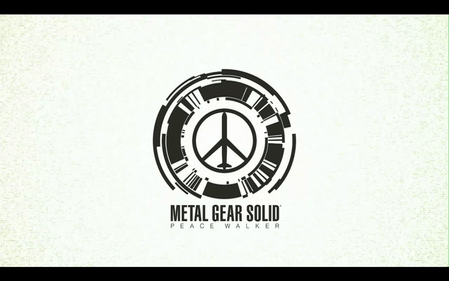 Metal Gear Solid Peace Walker Logo Wallpaper. Game Wallpaper HD